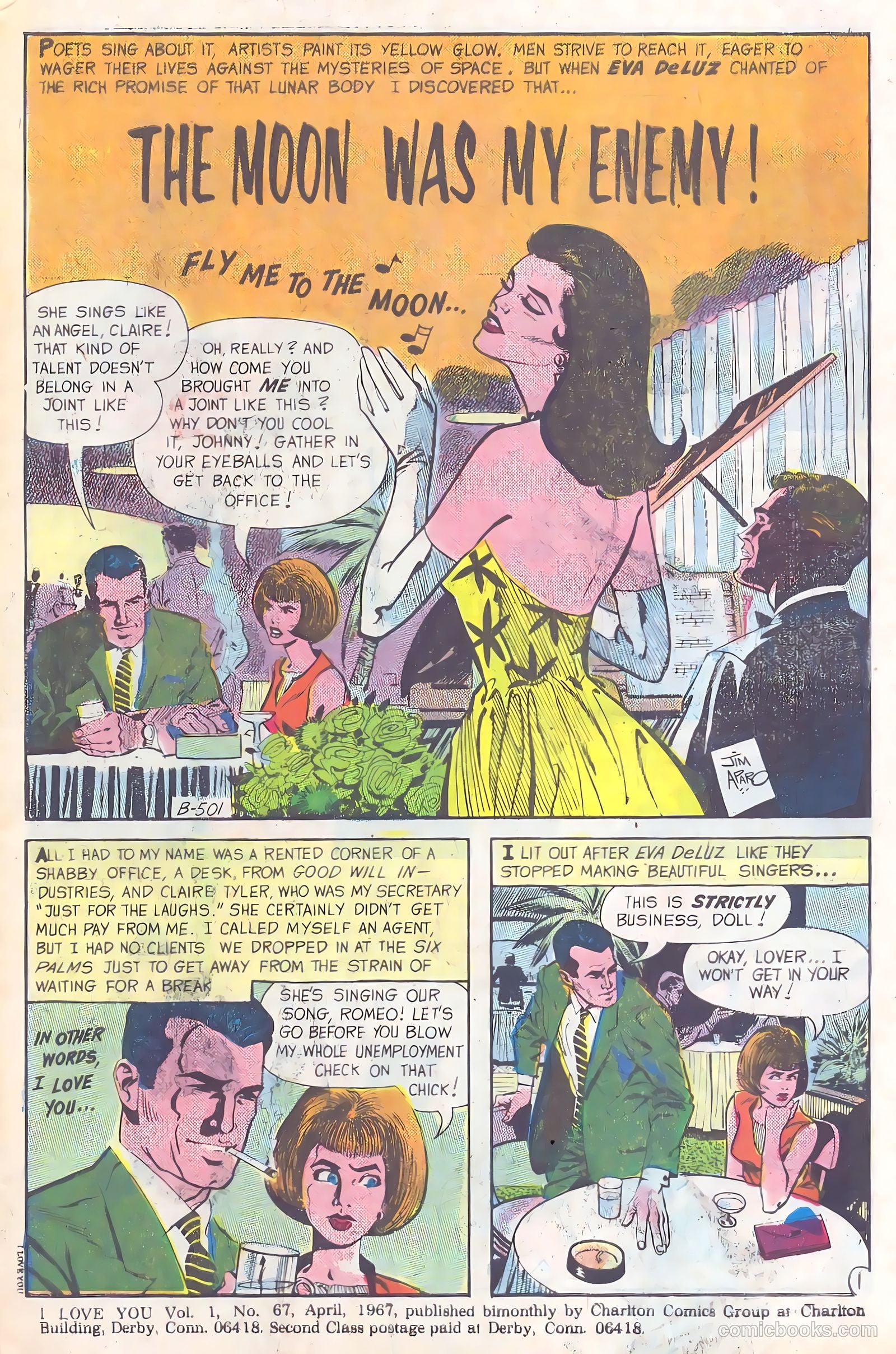 I Love You #67 (1967) — page 3 of 36