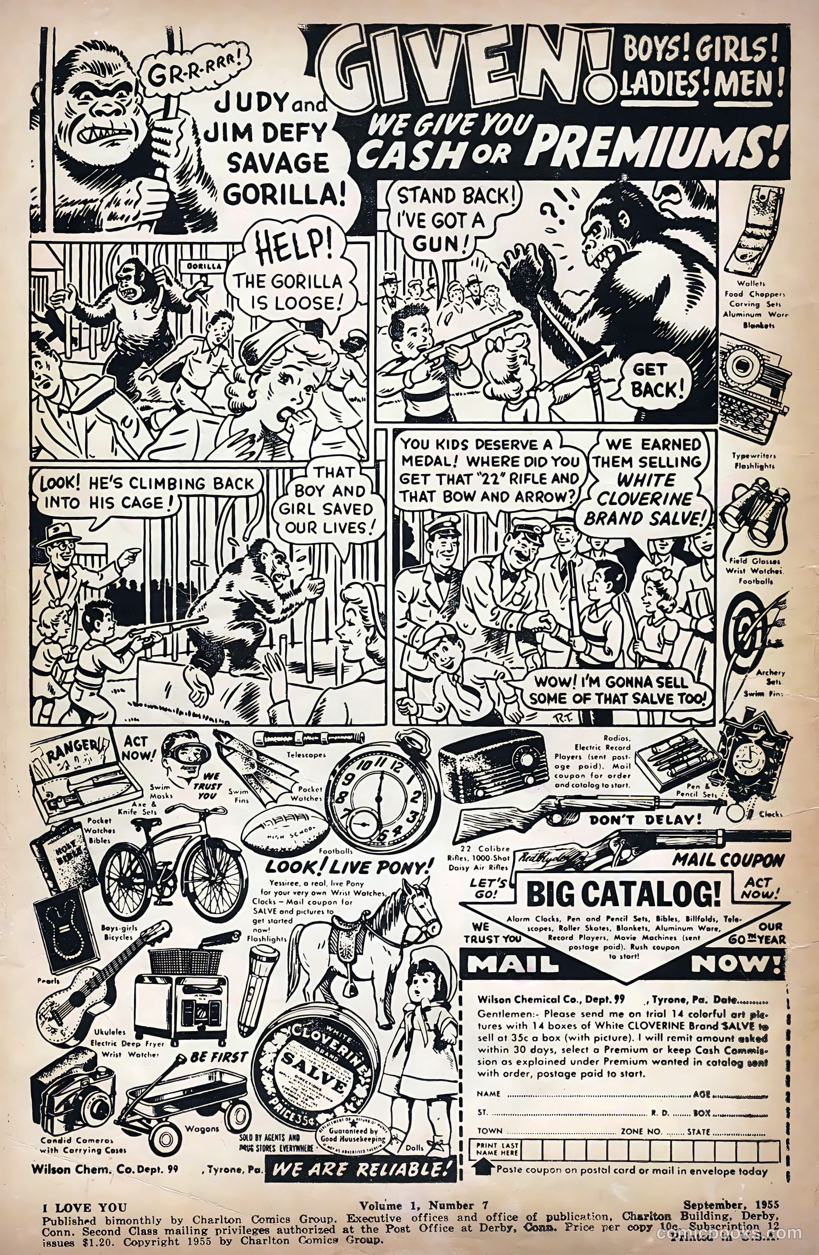 I Love You #7 (1955) — page 2 of 36
