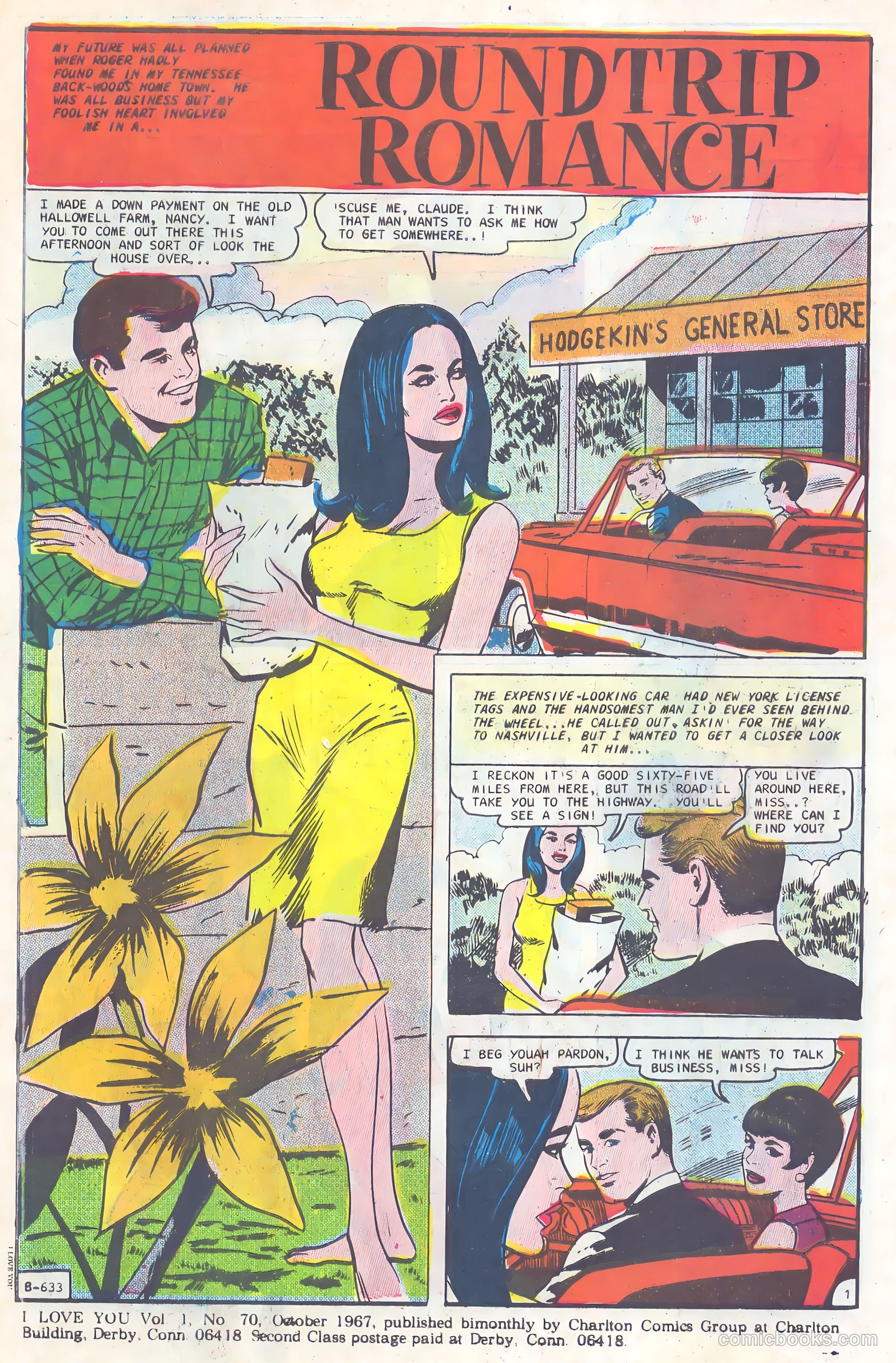 I Love You #70 (1967) — page 3 of 36