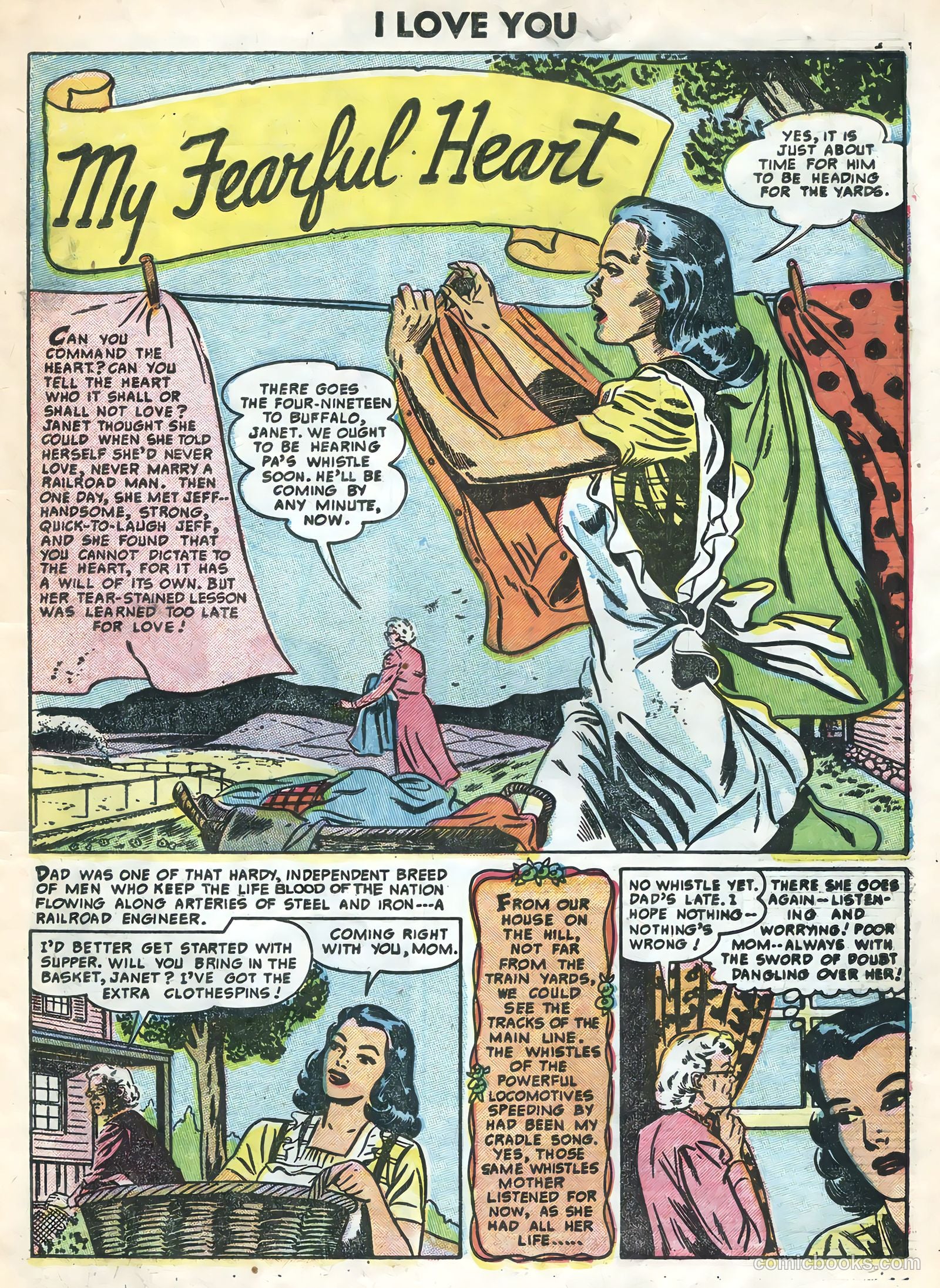 I Love You #8 (1955) — page 3 of 36
