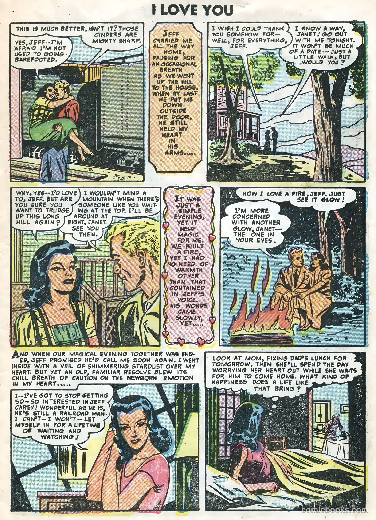 I Love You #8 (1955) — page 7 of 36