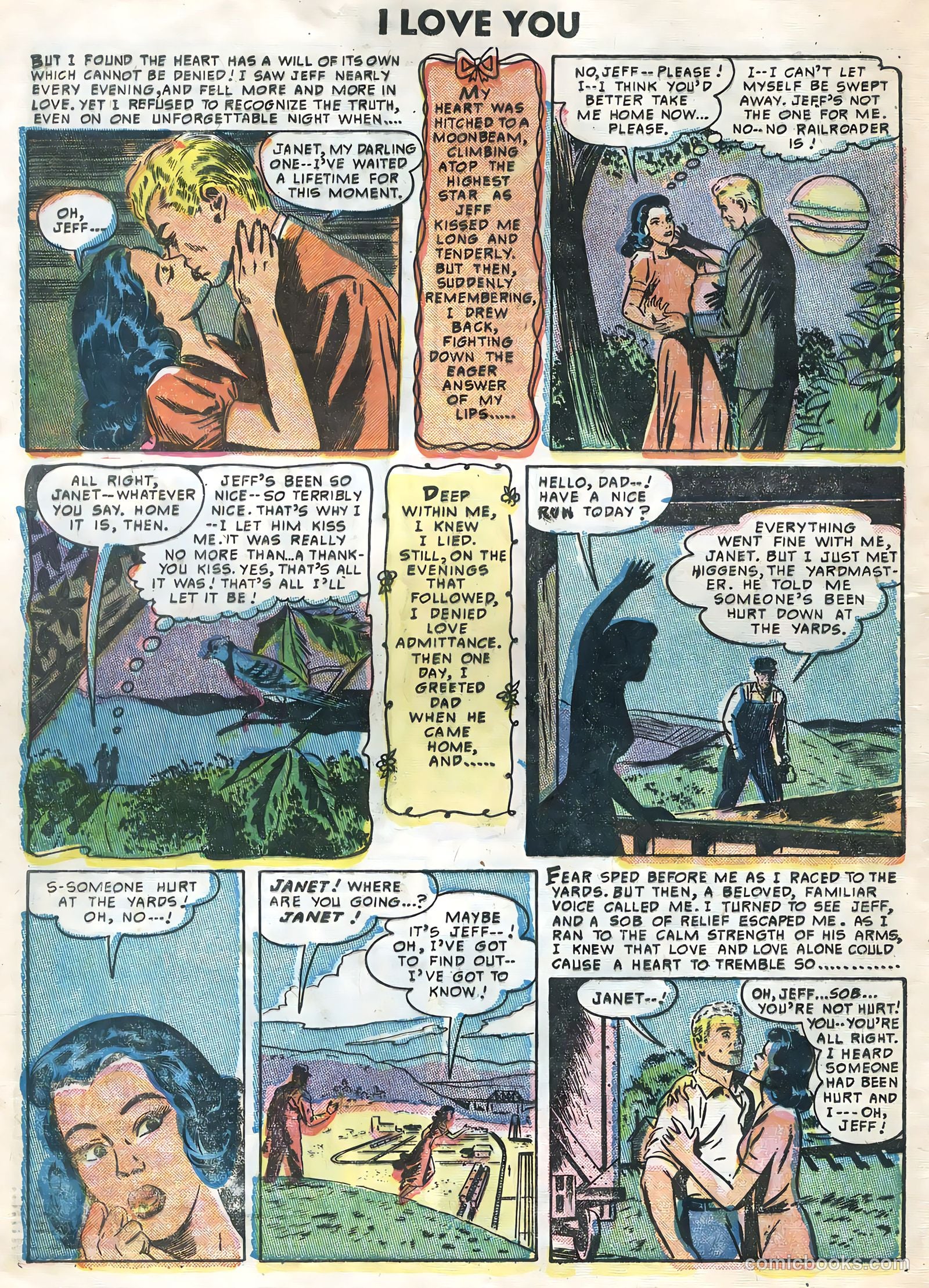 I Love You #8 (1955) — page 8 of 36