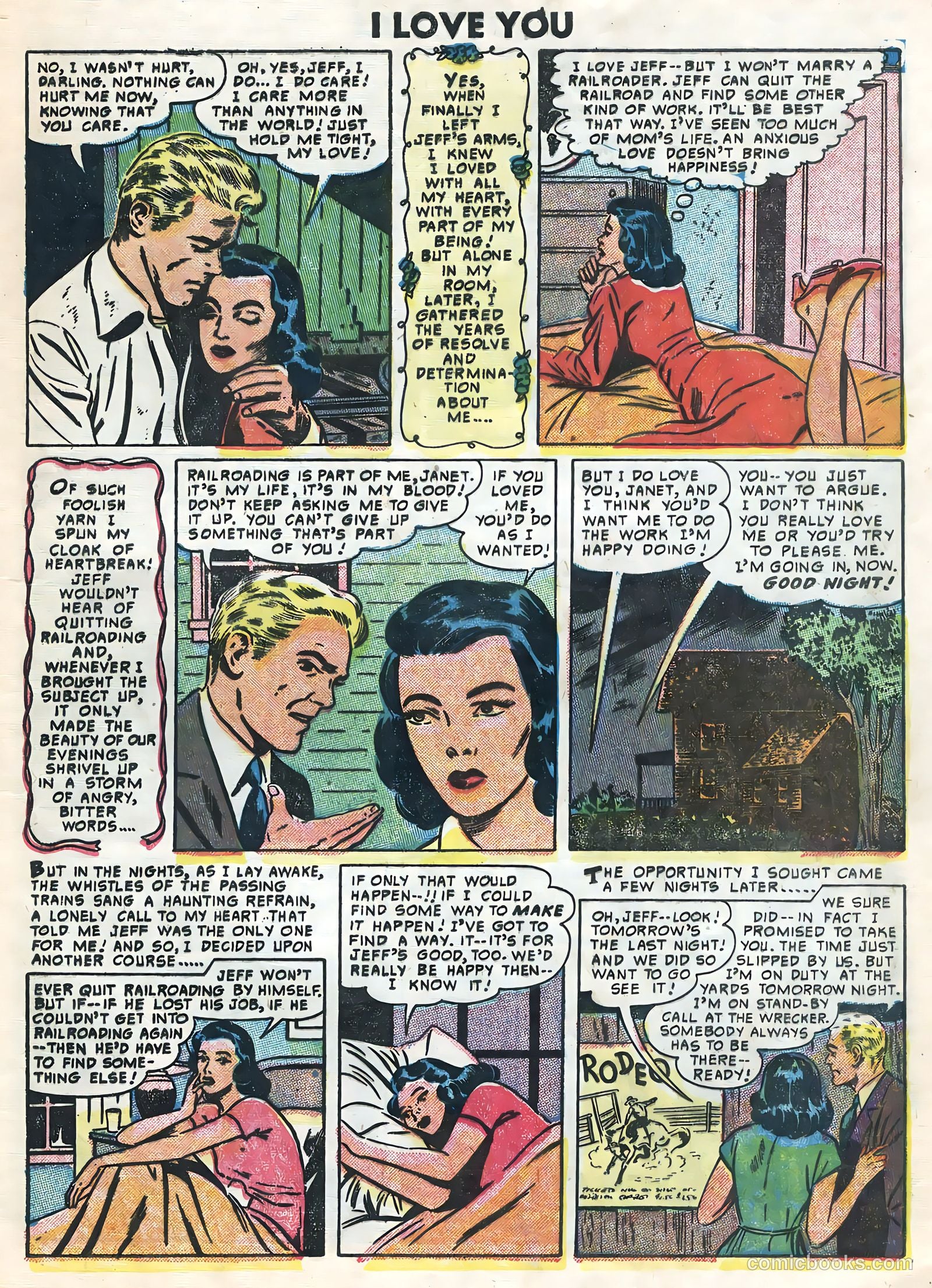 I Love You #8 (1955) — page 9 of 36