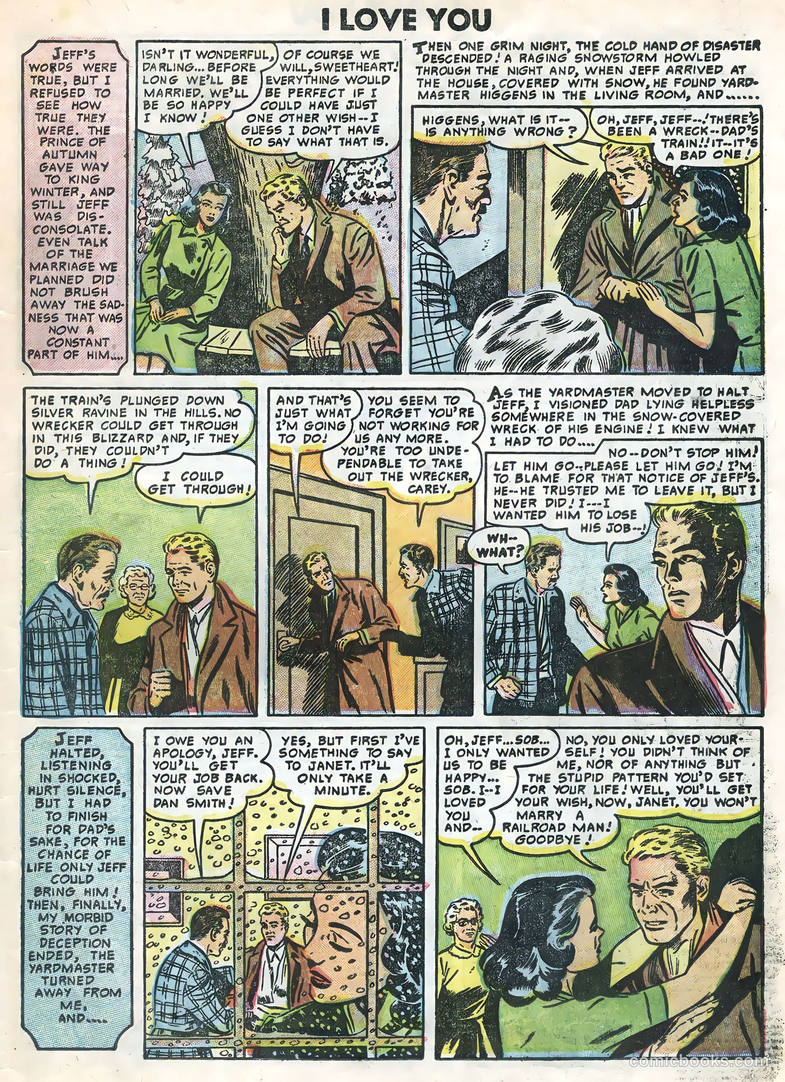 I Love You #8 (1955) — page 11 of 36