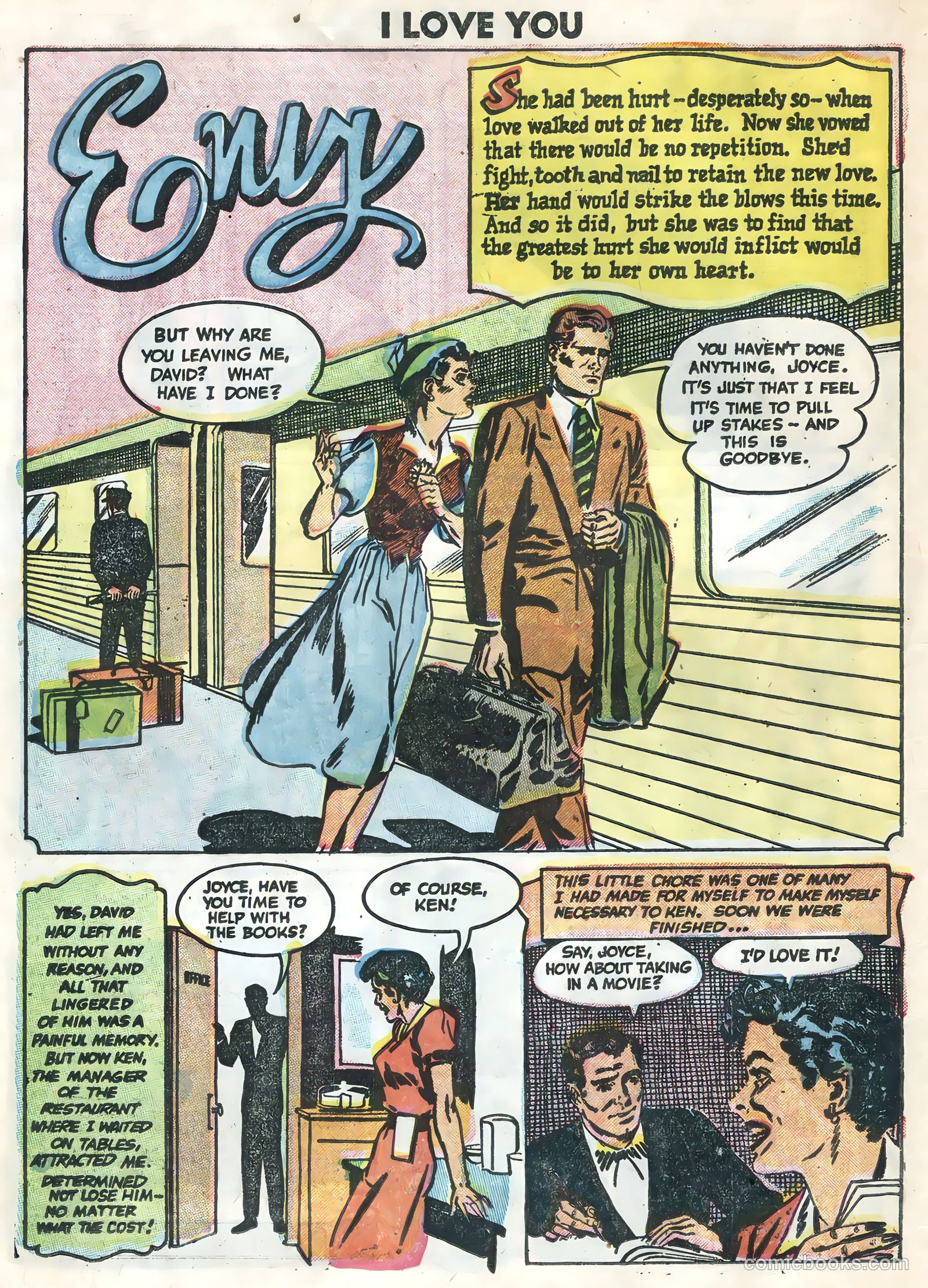 I Love You #8 (1955) — page 14 of 36