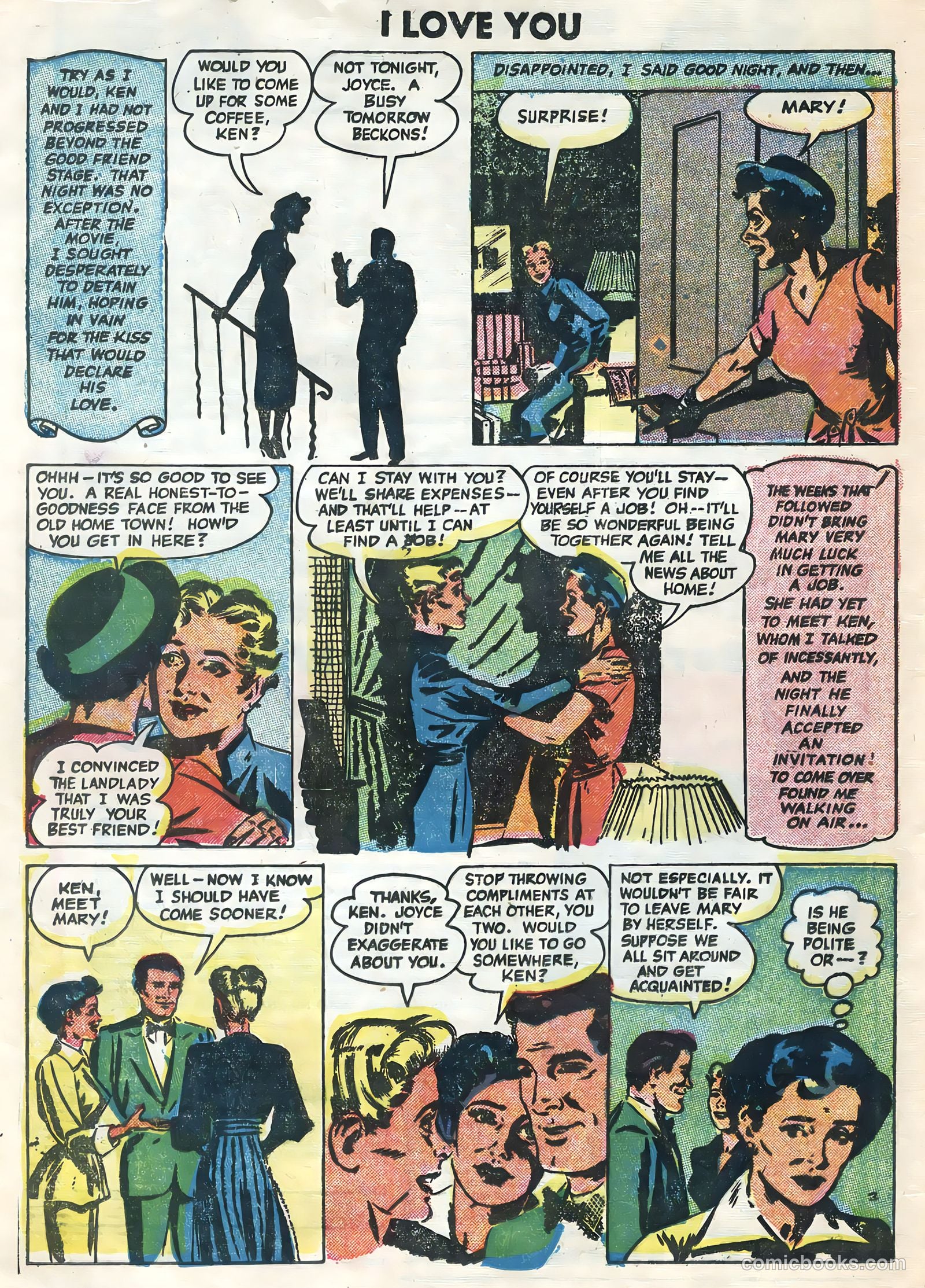 I Love You #8 (1955) — page 16 of 36