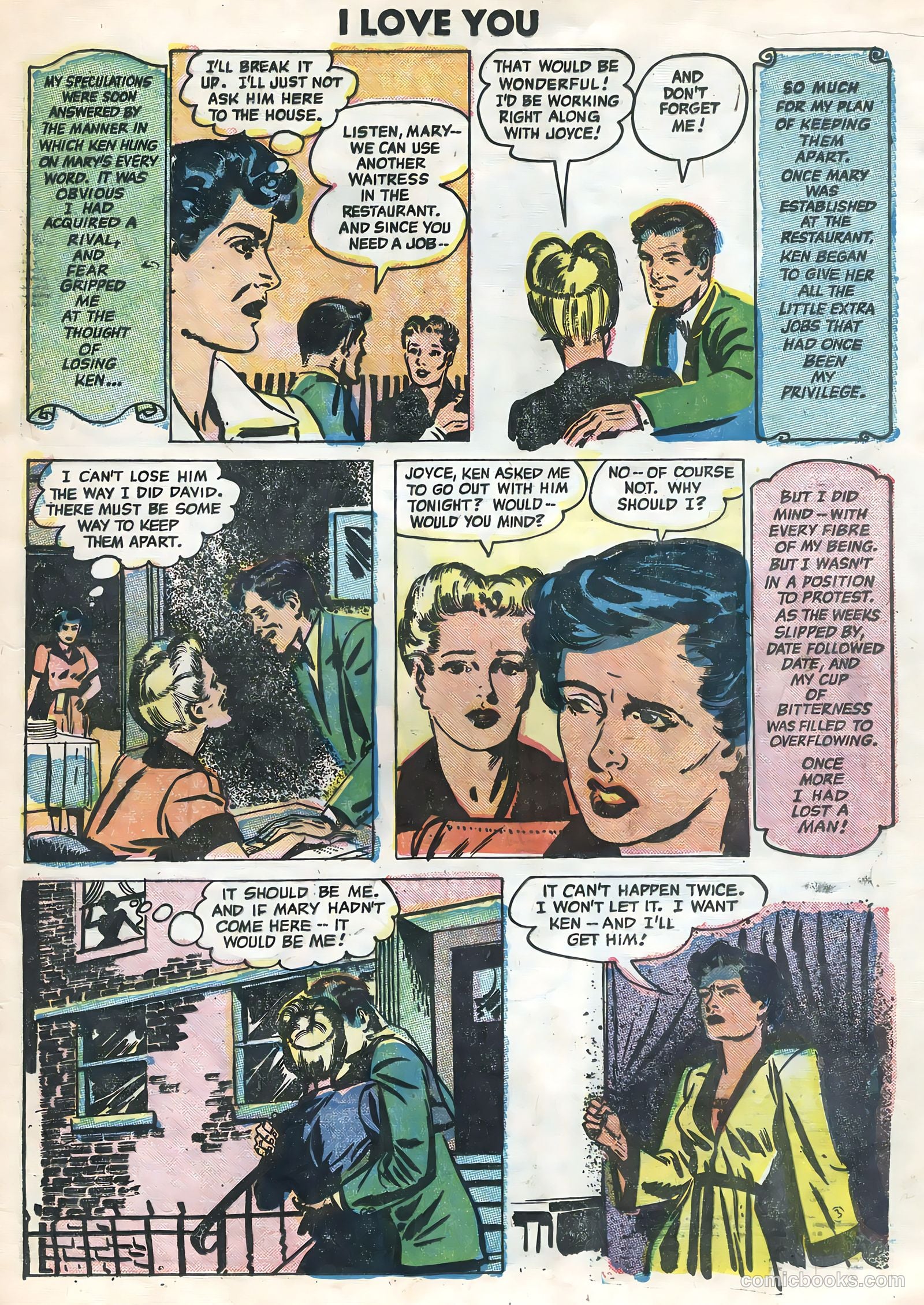 I Love You #8 (1955) — page 17 of 36
