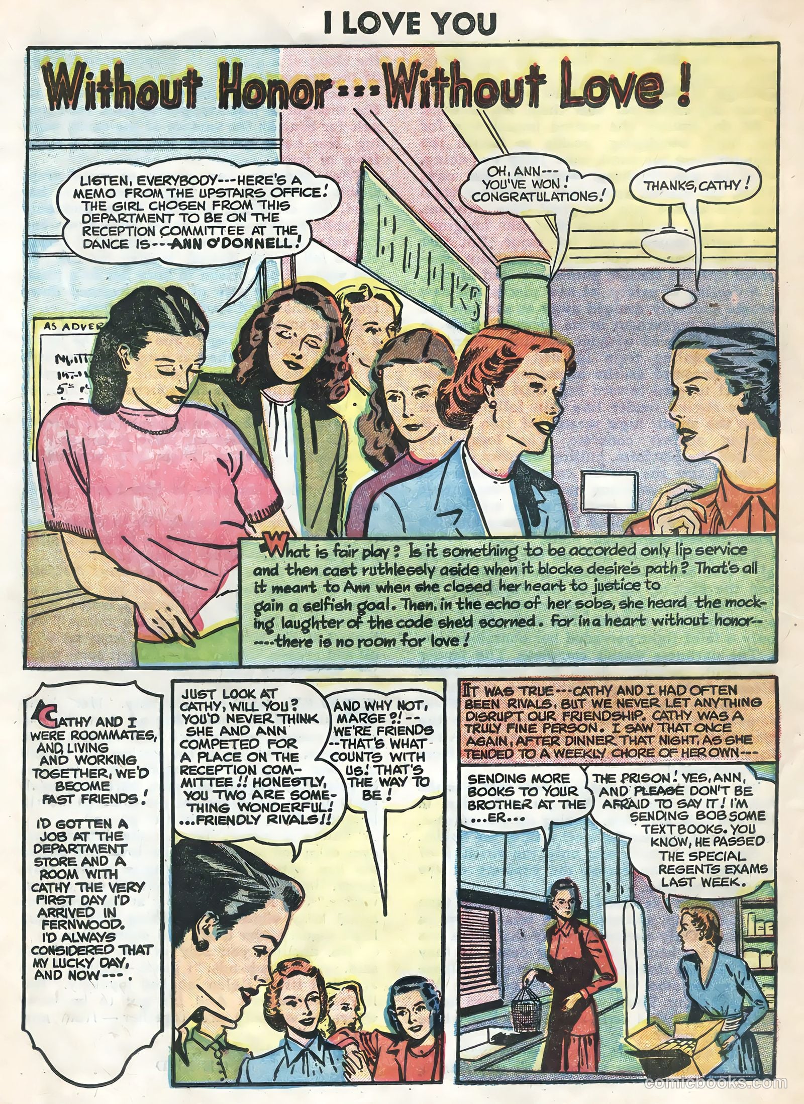 I Love You #8 (1955) — page 26 of 36