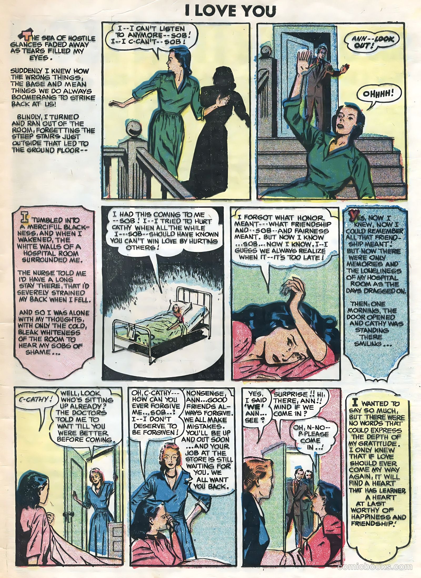 I Love You #8 (1955) — page 33 of 36