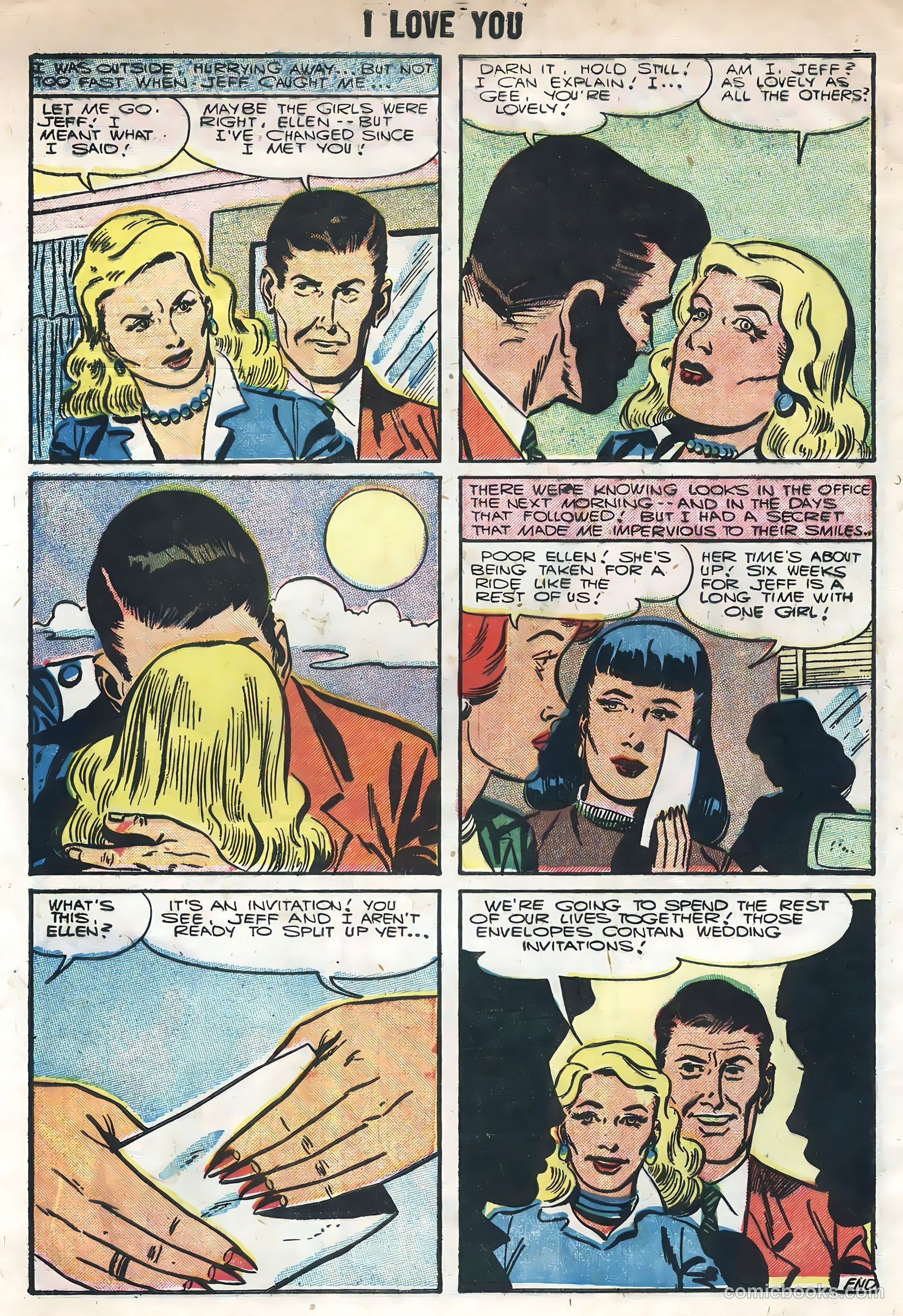 I Love You #9 (1956) — page 8 of 36