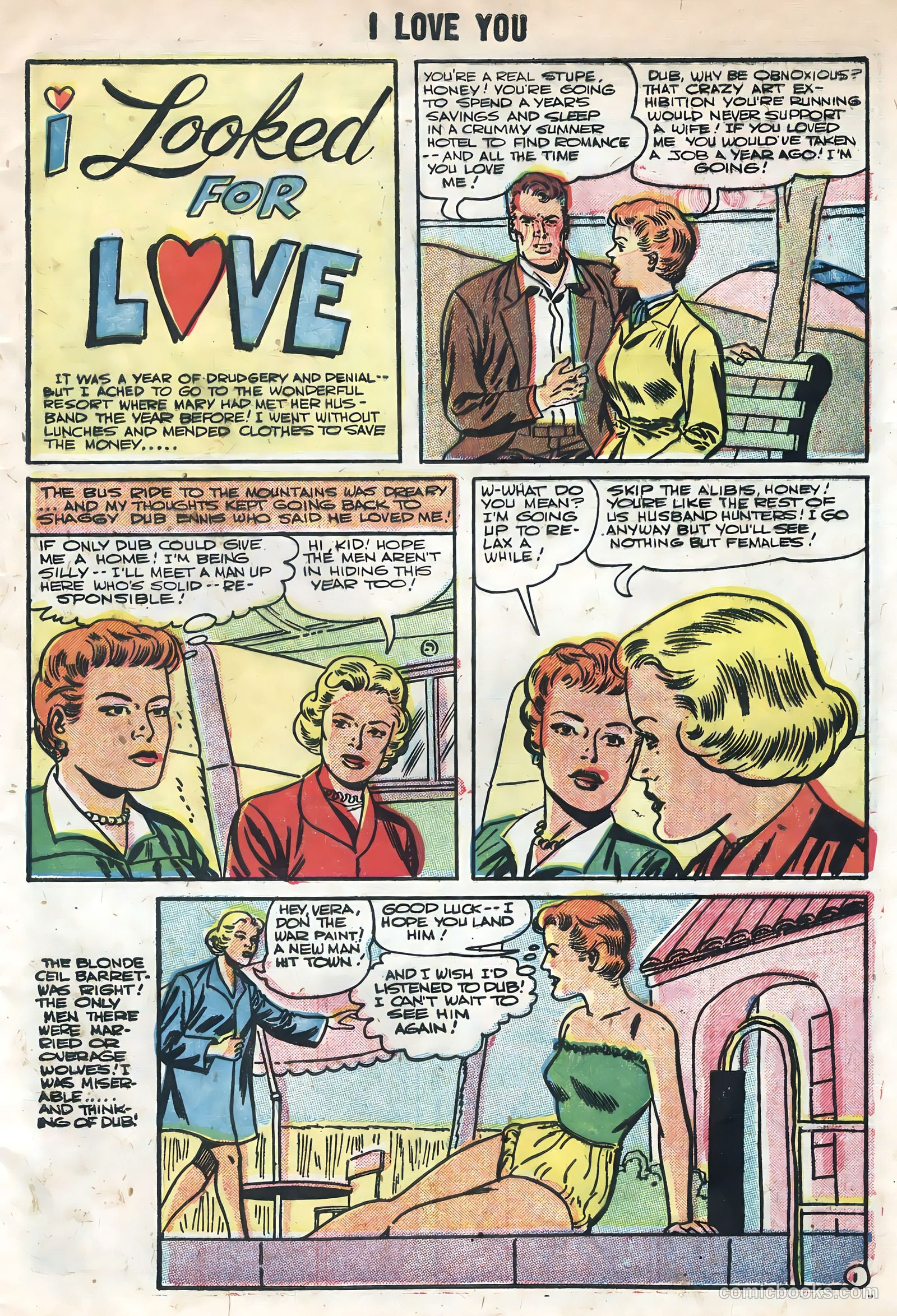 I Love You #9 (1956) — page 9 of 36