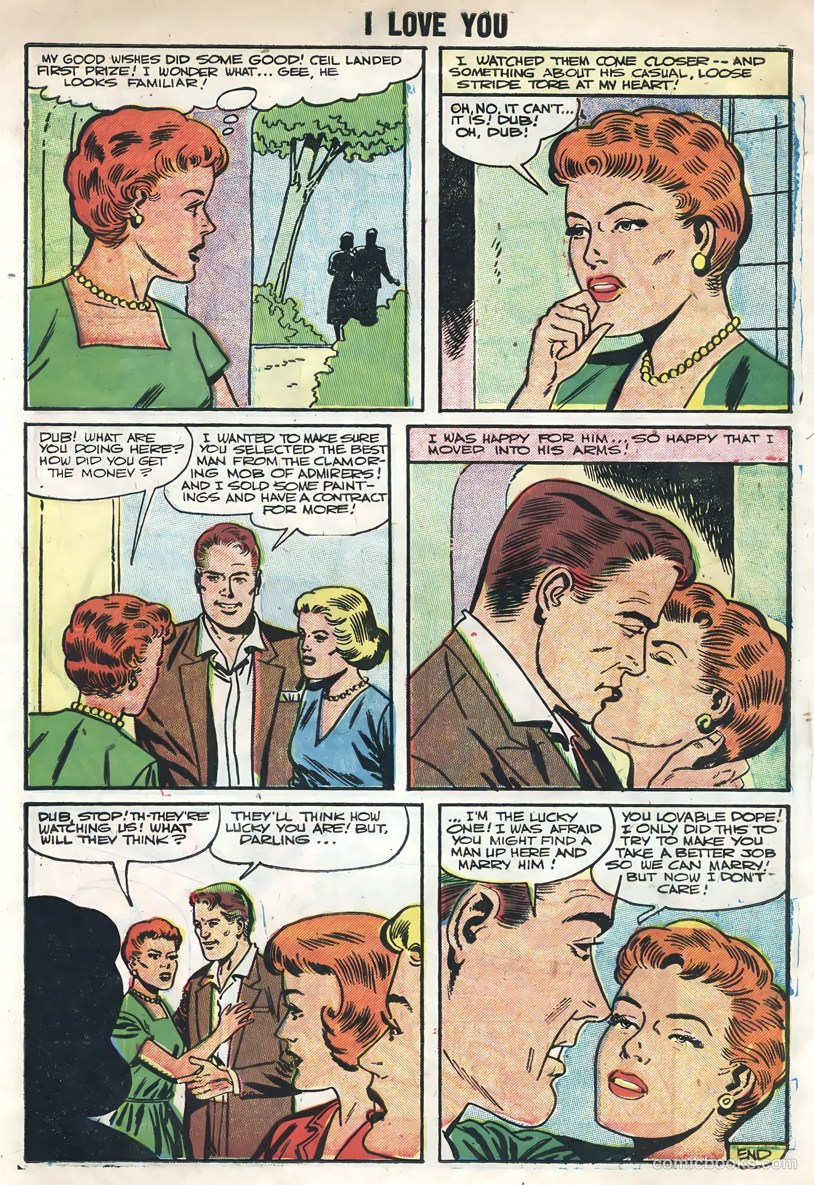 I Love You #9 (1956) — page 10 of 36