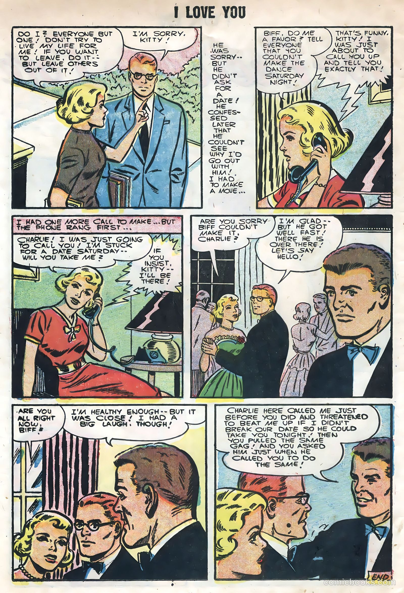 I Love You #9 (1956) — page 12 of 36