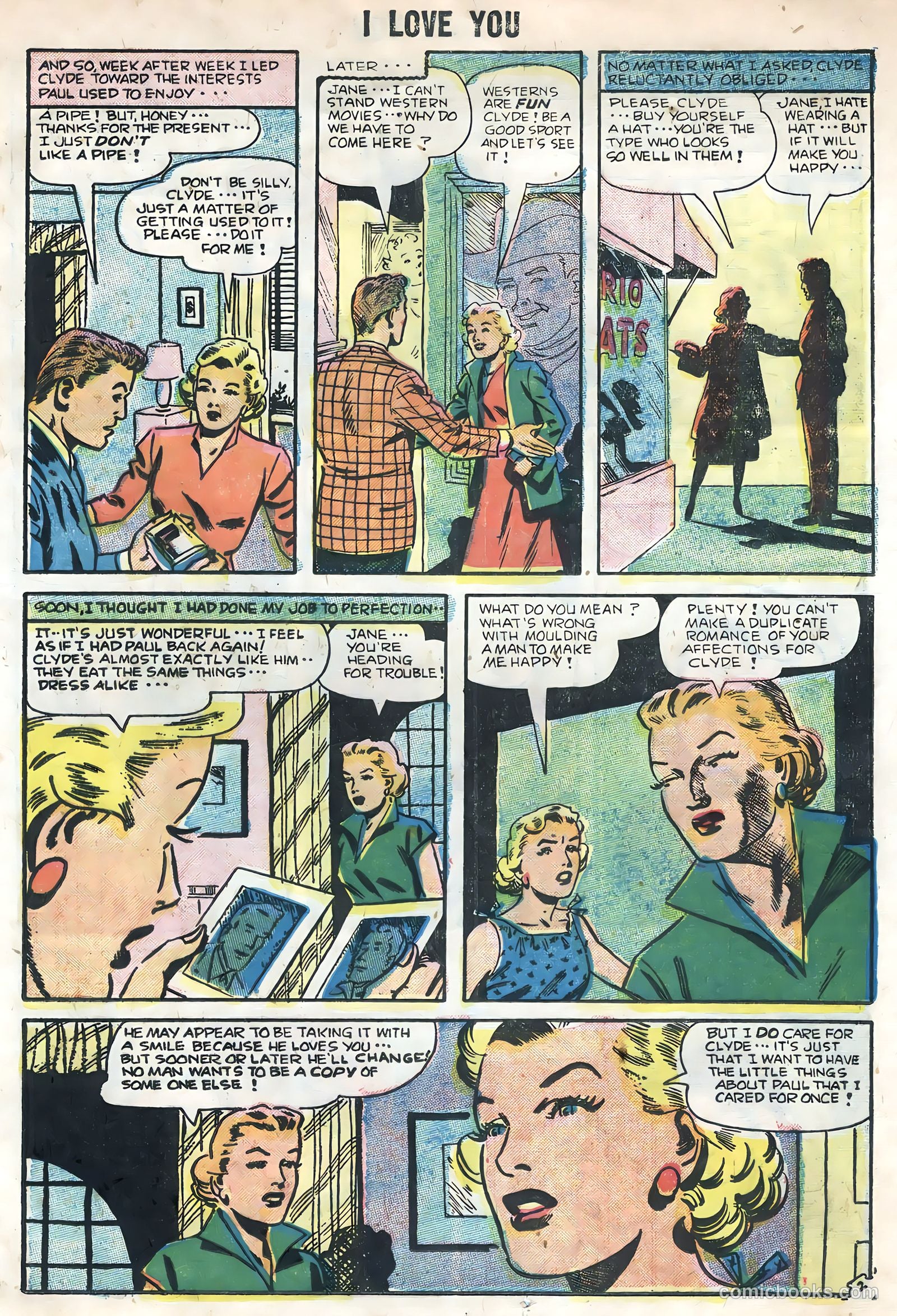 I Love You #9 (1956) — page 25 of 36