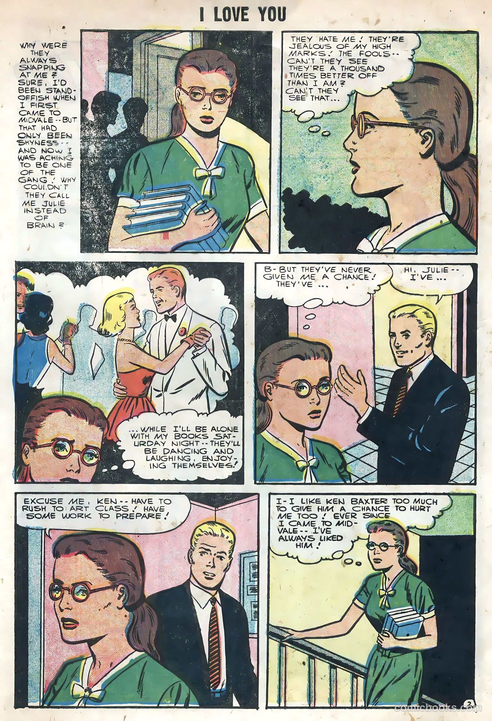 I Love You #9 (1956) — page 28 of 36