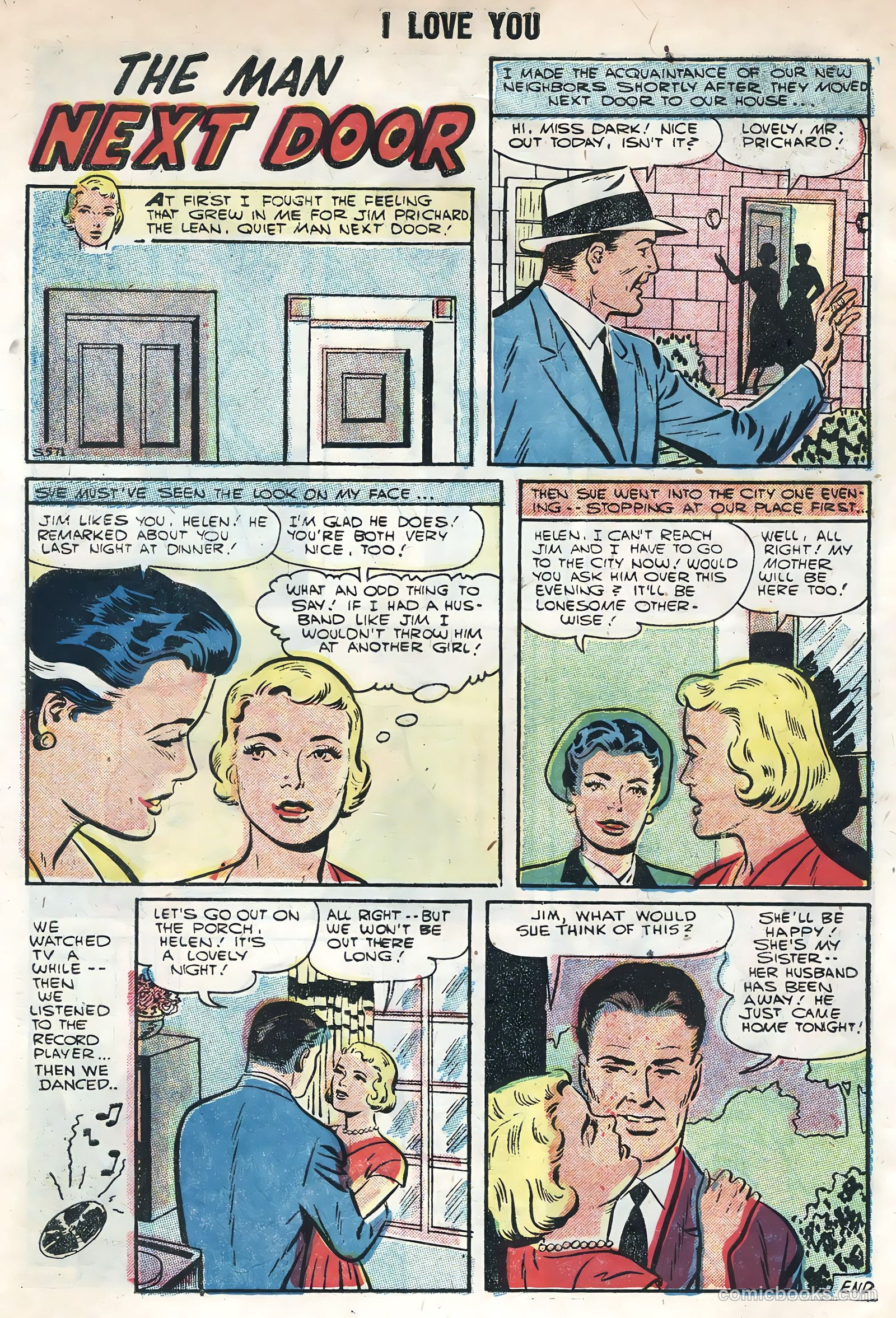 I Love You #9 (1956) — page 30 of 36