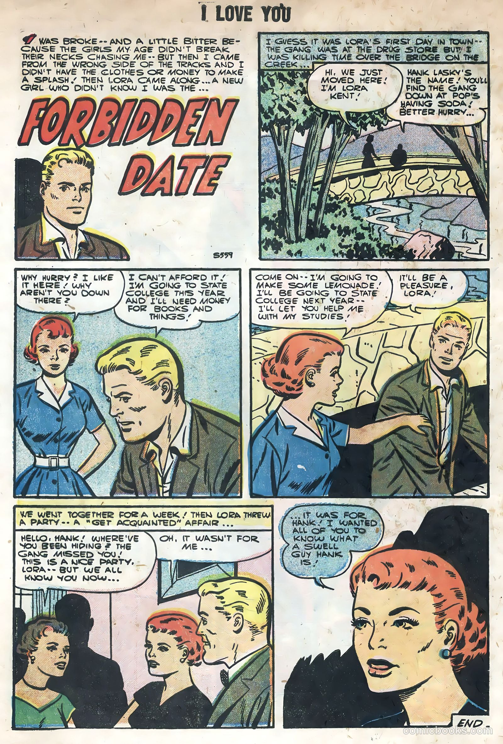 I Love You #9 (1956) — page 32 of 36