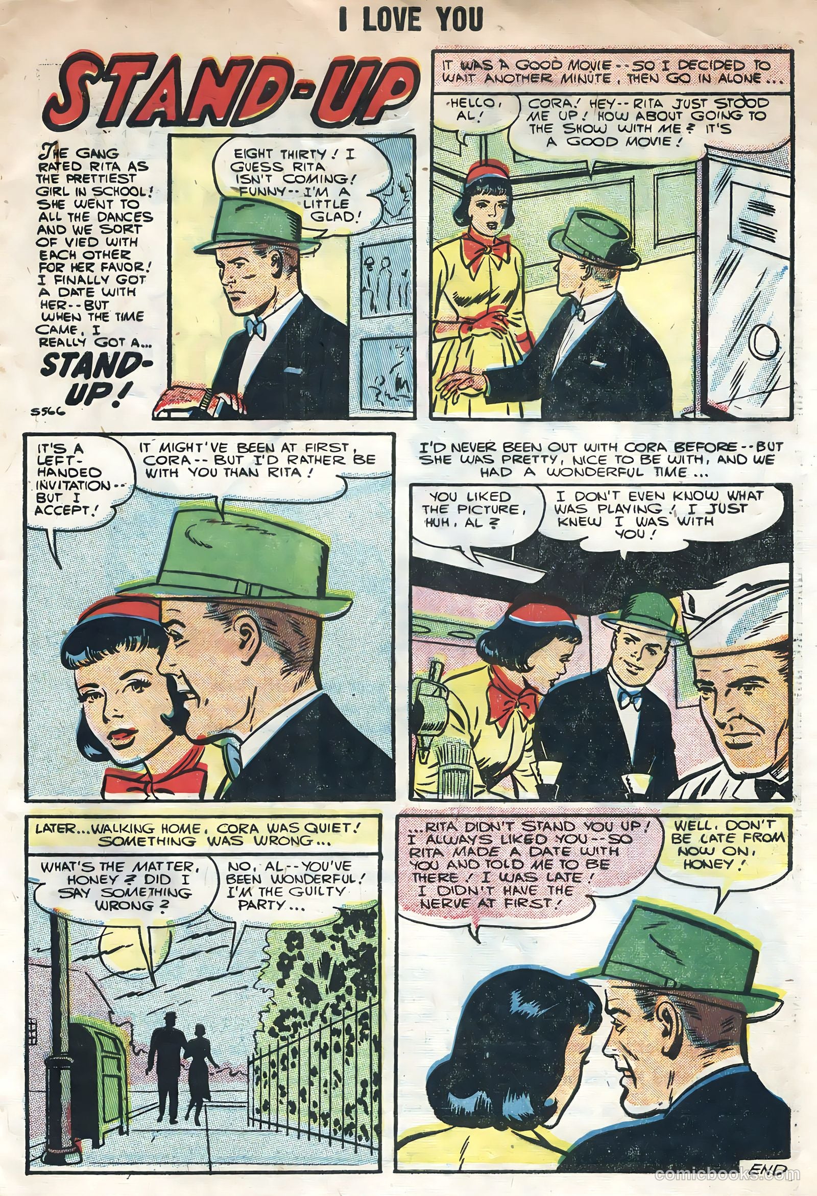 I Love You #9 (1956) — page 33 of 36