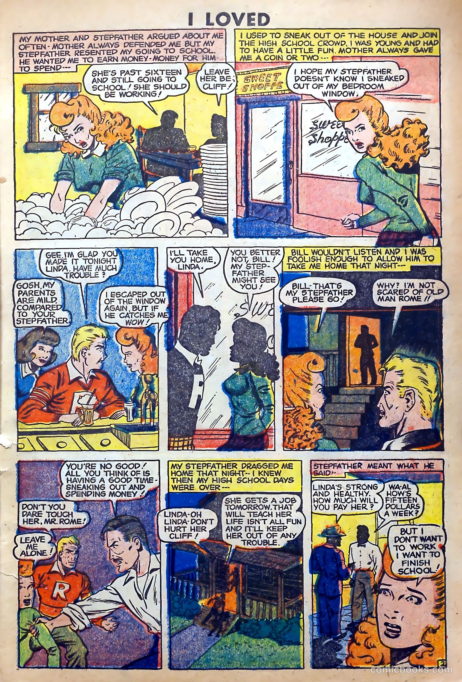 I Loved Real Confession Stories #28 (1949) — page 3 of 36
