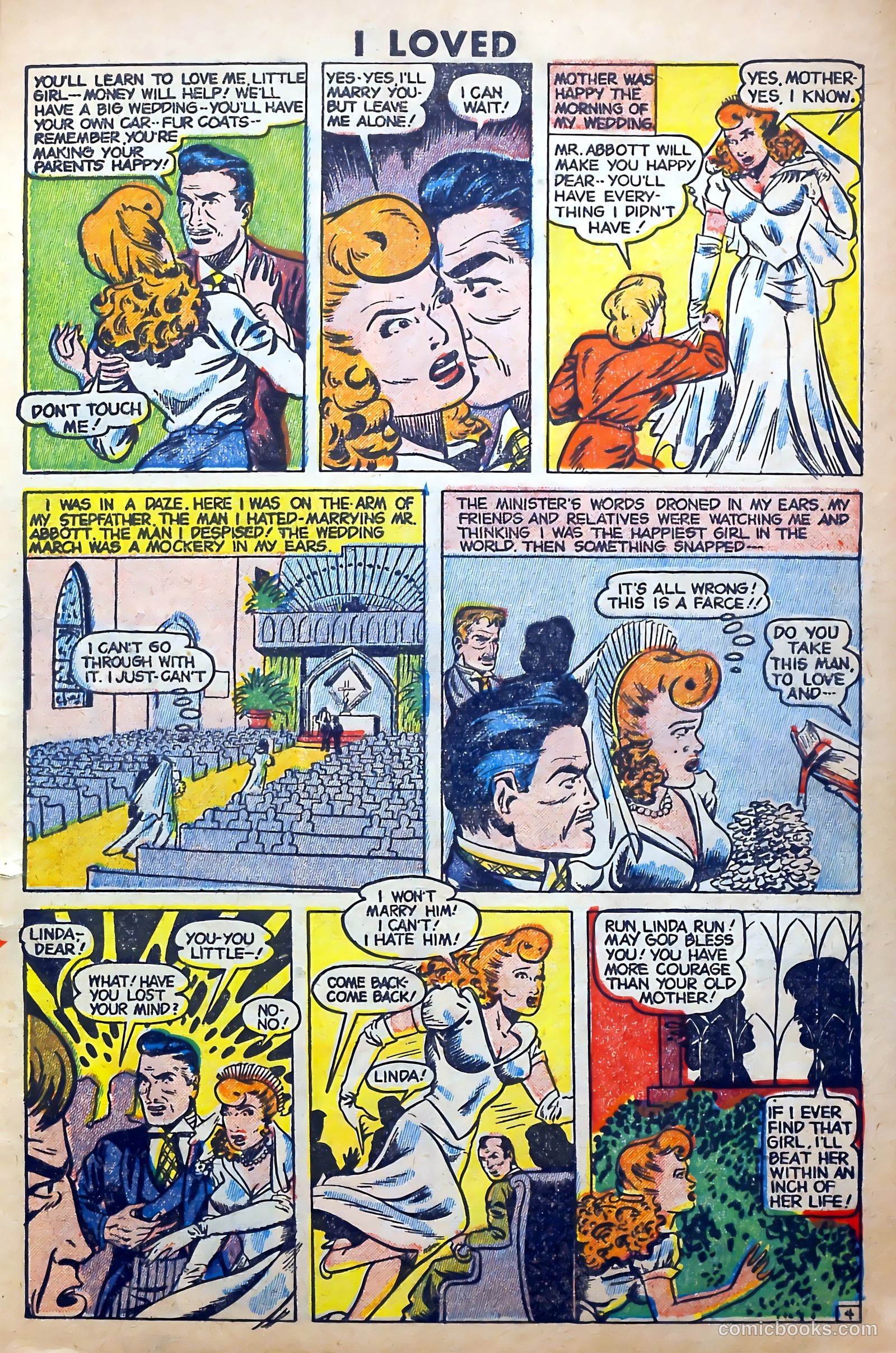 I Loved Real Confession Stories #28 (1949) — page 5 of 36