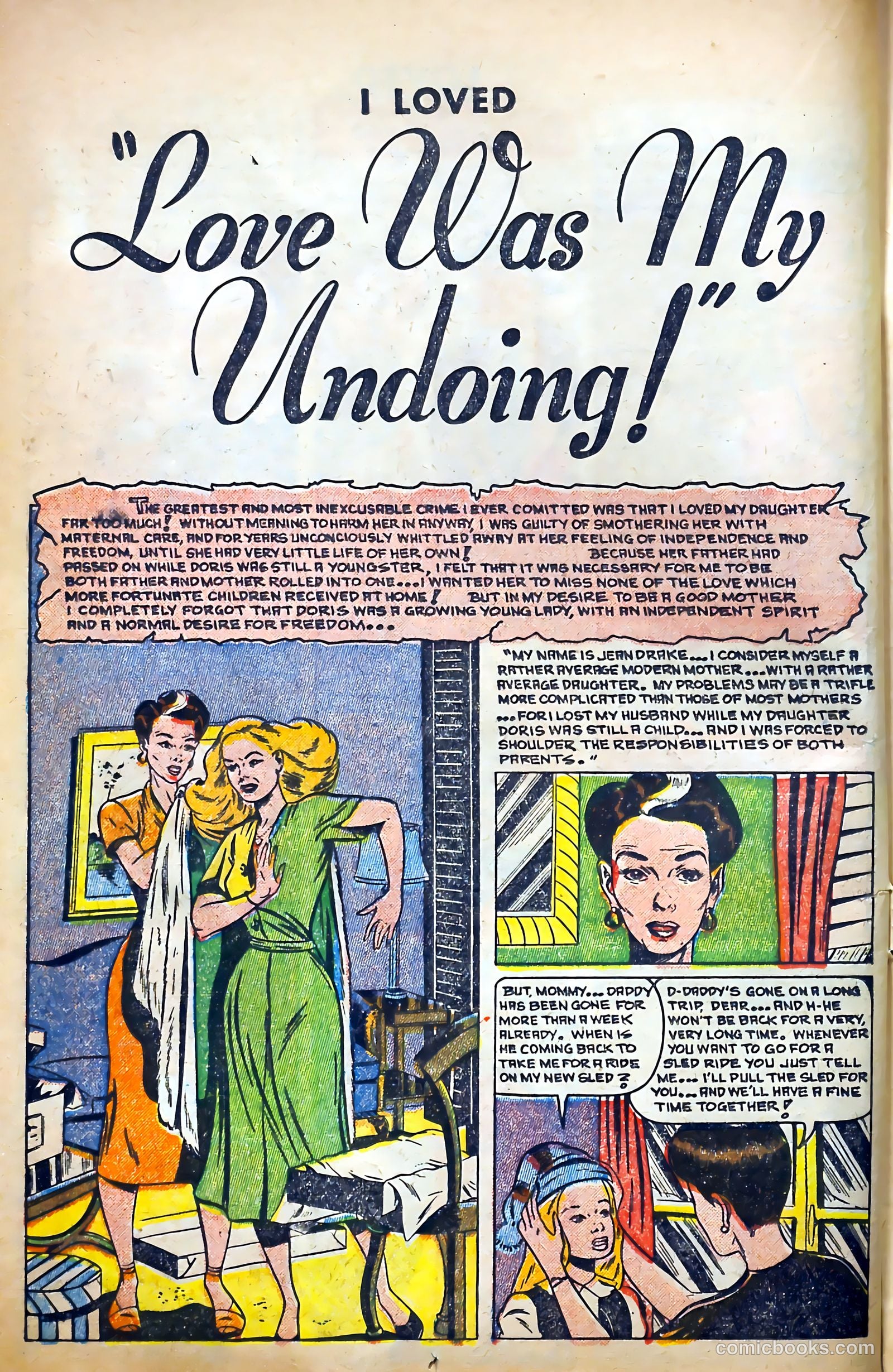 I Loved Real Confession Stories #28 (1949) — page 12 of 36