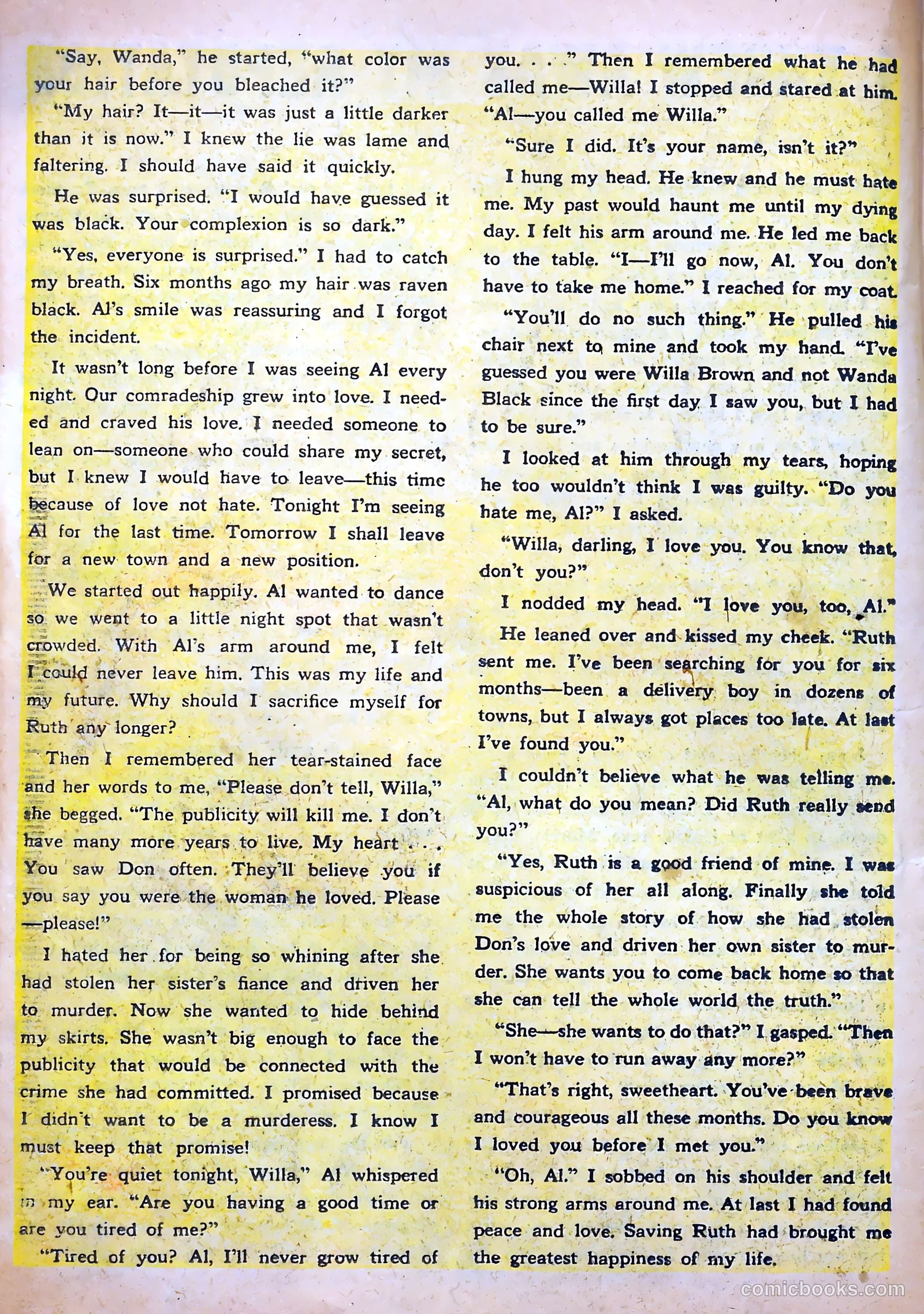 I Loved Real Confession Stories #28 (1949) — page 22 of 36