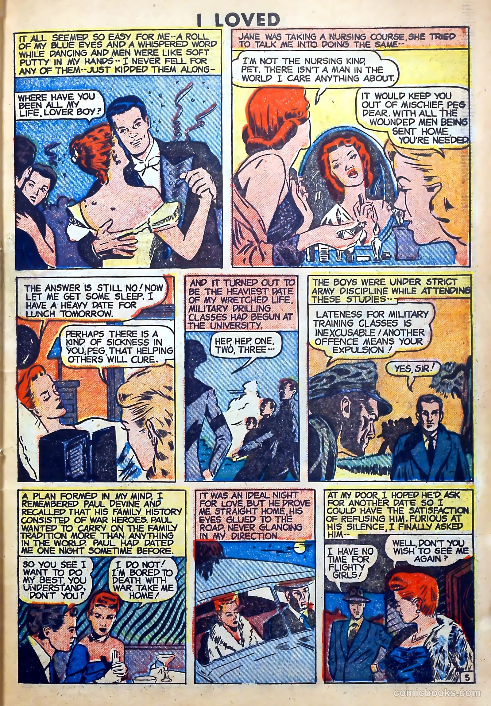 I Loved Real Confession Stories #28 (1949) — page 27 of 36