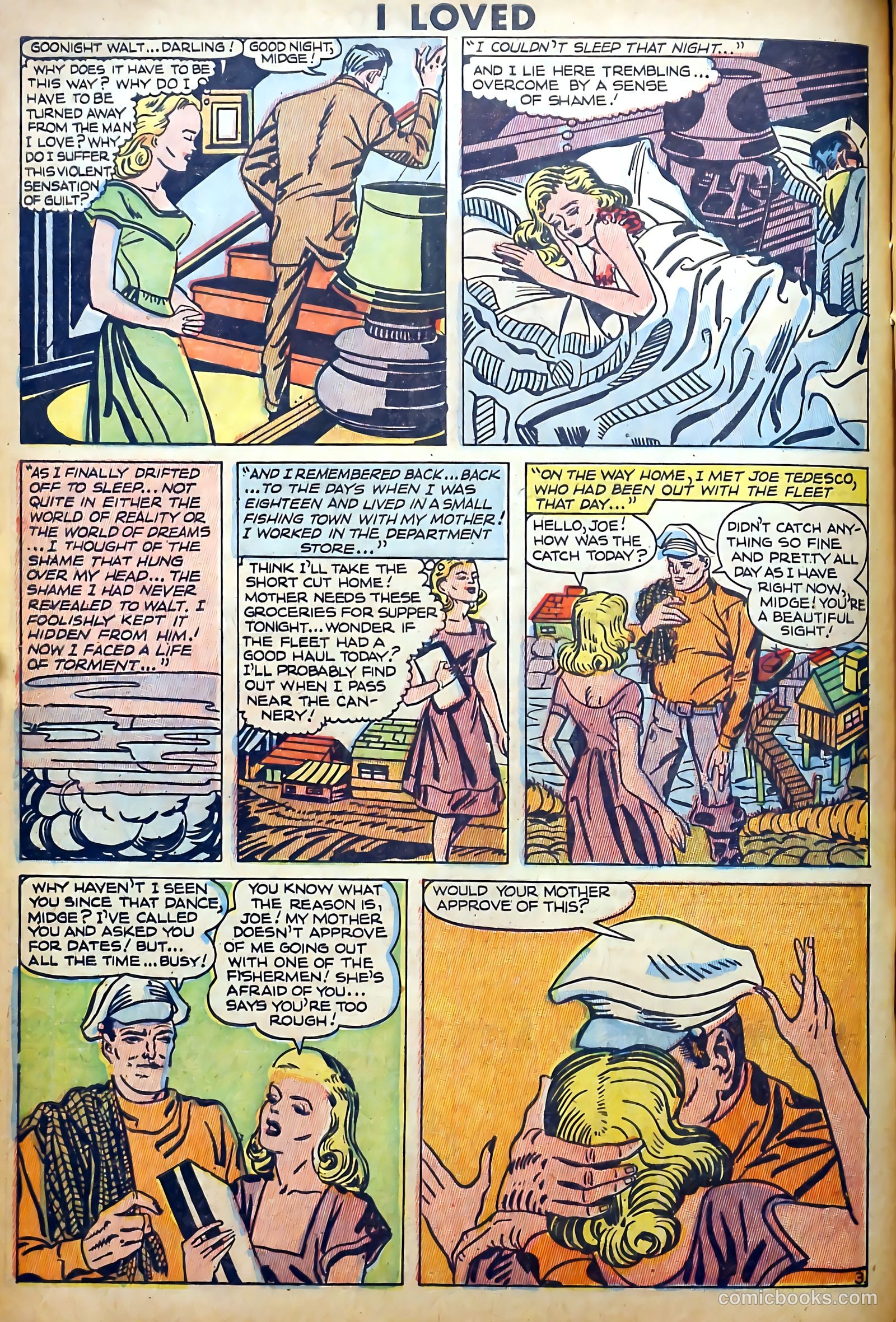 I Loved Real Confession Stories #32 (1950) — page 3 of 31