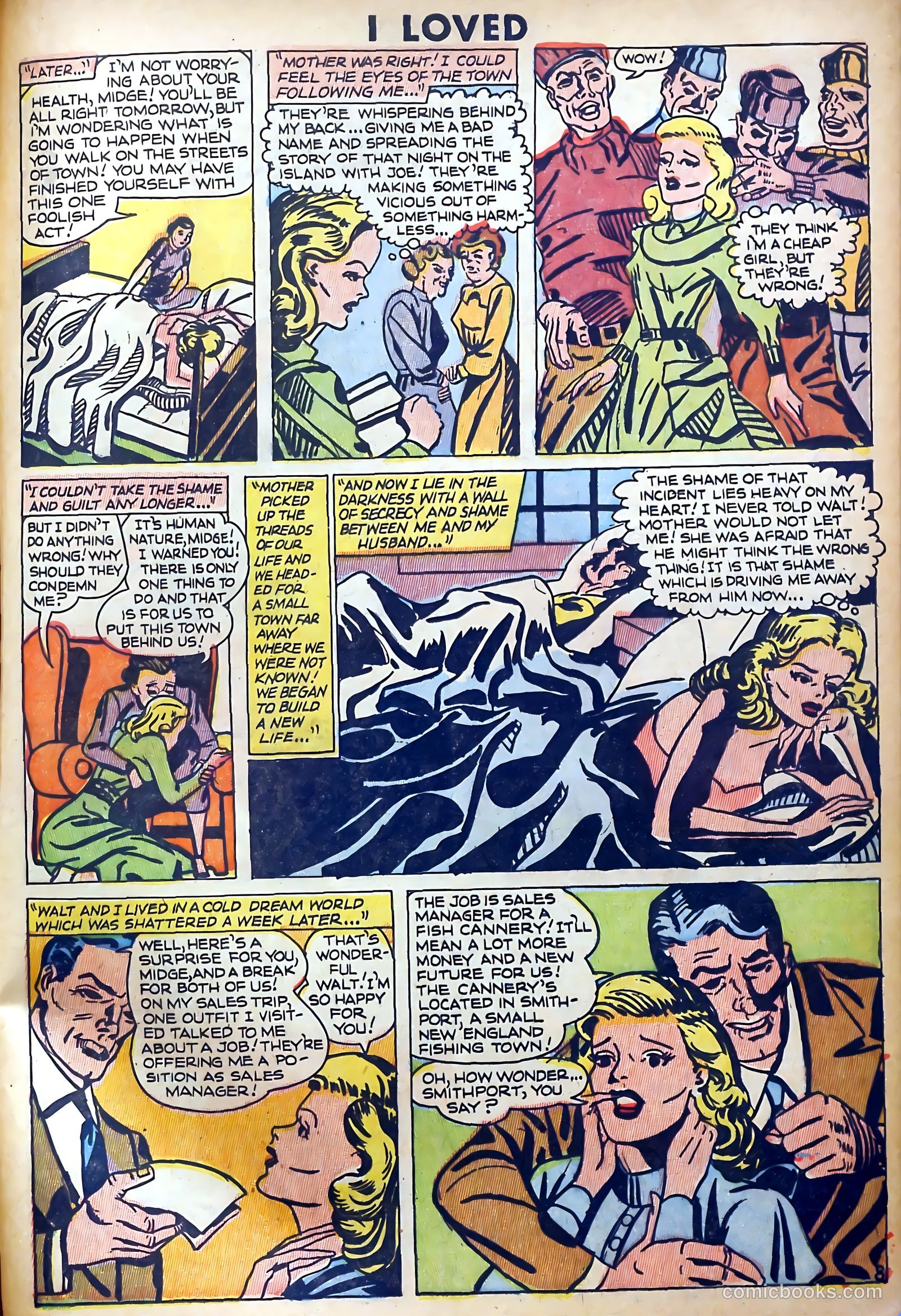 I Loved Real Confession Stories #32 (1950) — page 8 of 31