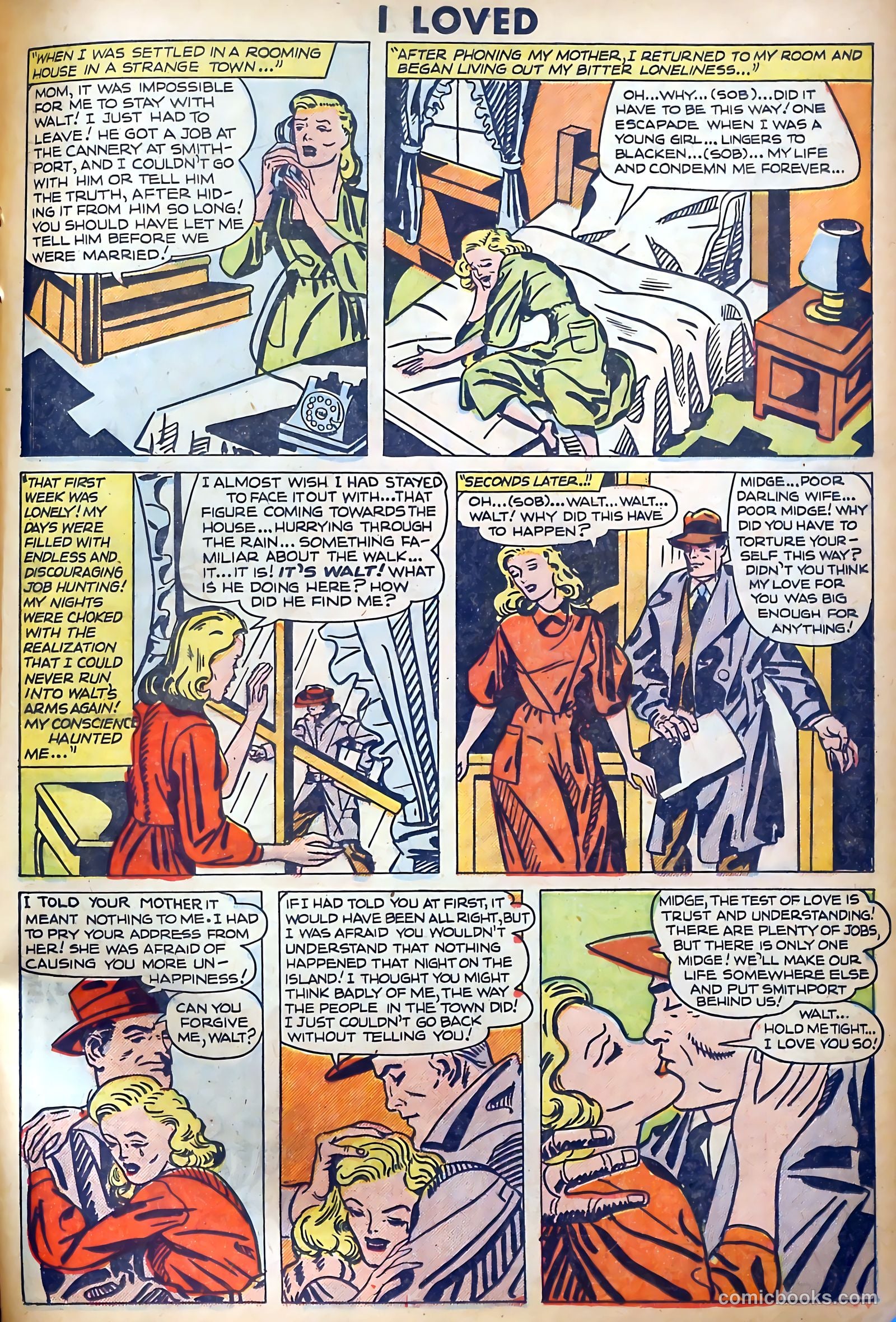 I Loved Real Confession Stories #32 (1950) — page 10 of 31