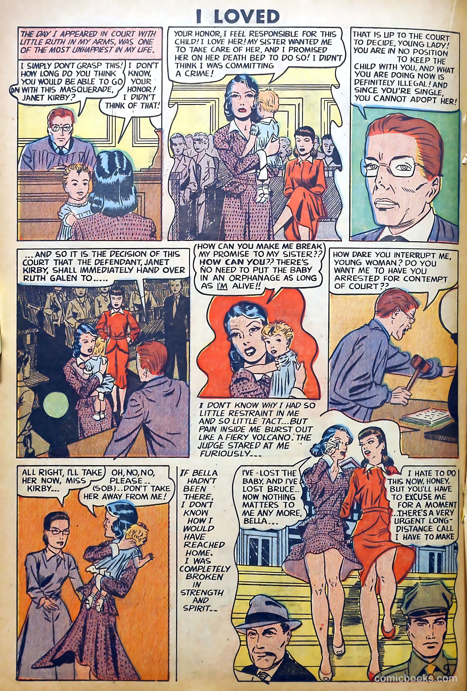 I Loved Real Confession Stories #32 (1950) — page 19 of 31