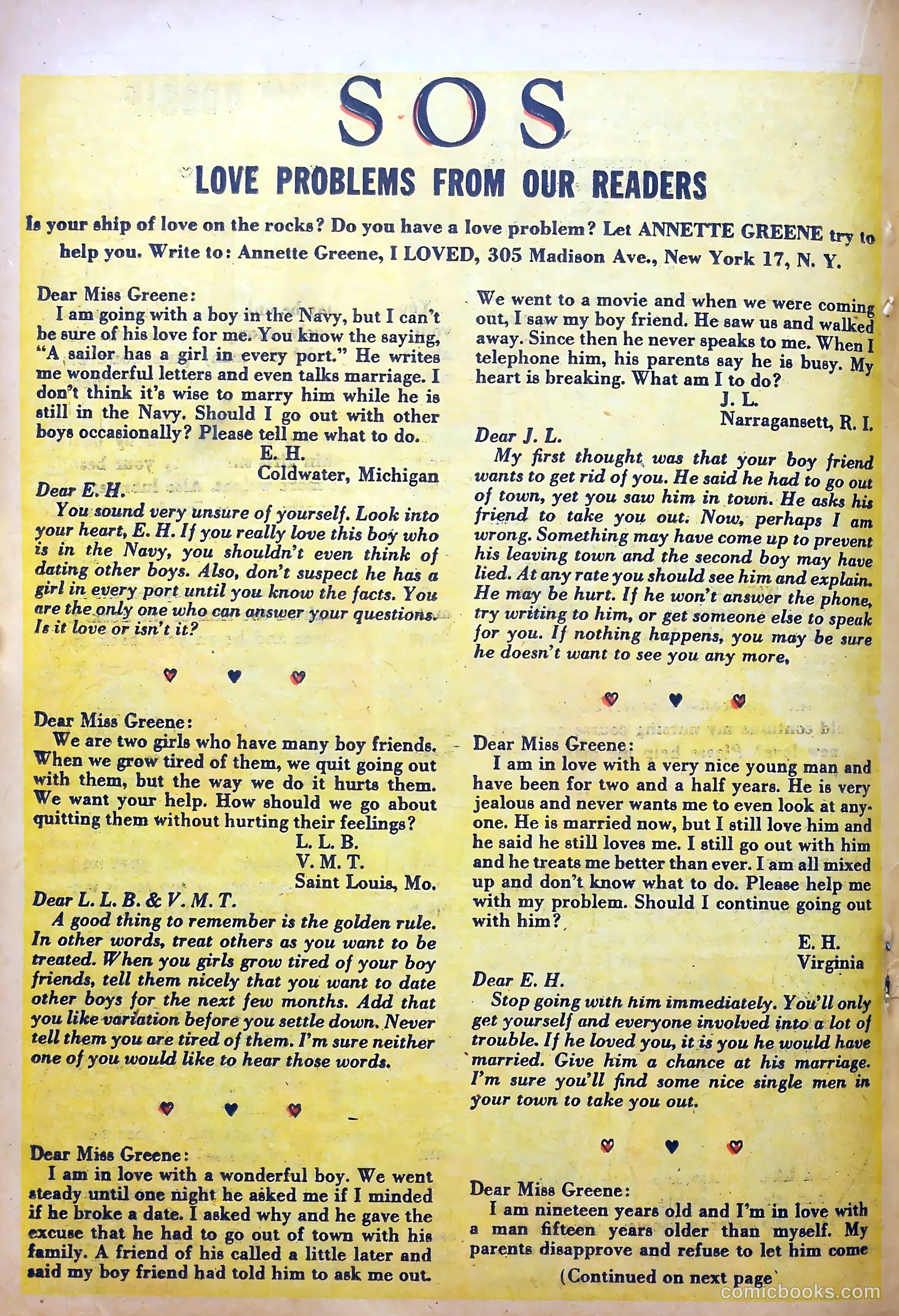 I Loved Real Confession Stories #32 (1950) — page 21 of 31