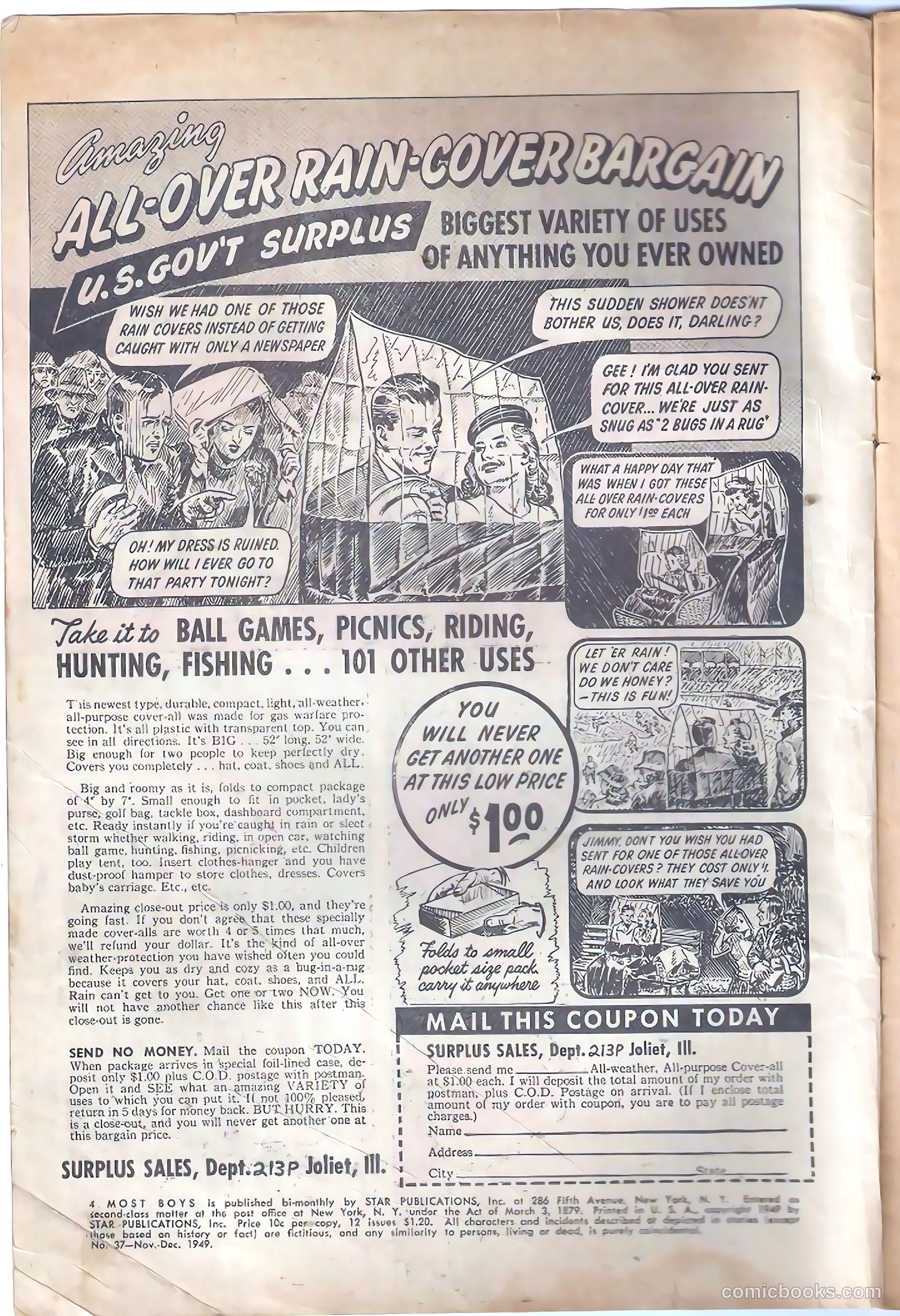 4 Most Boys #37 (1949) — page 2 of 36