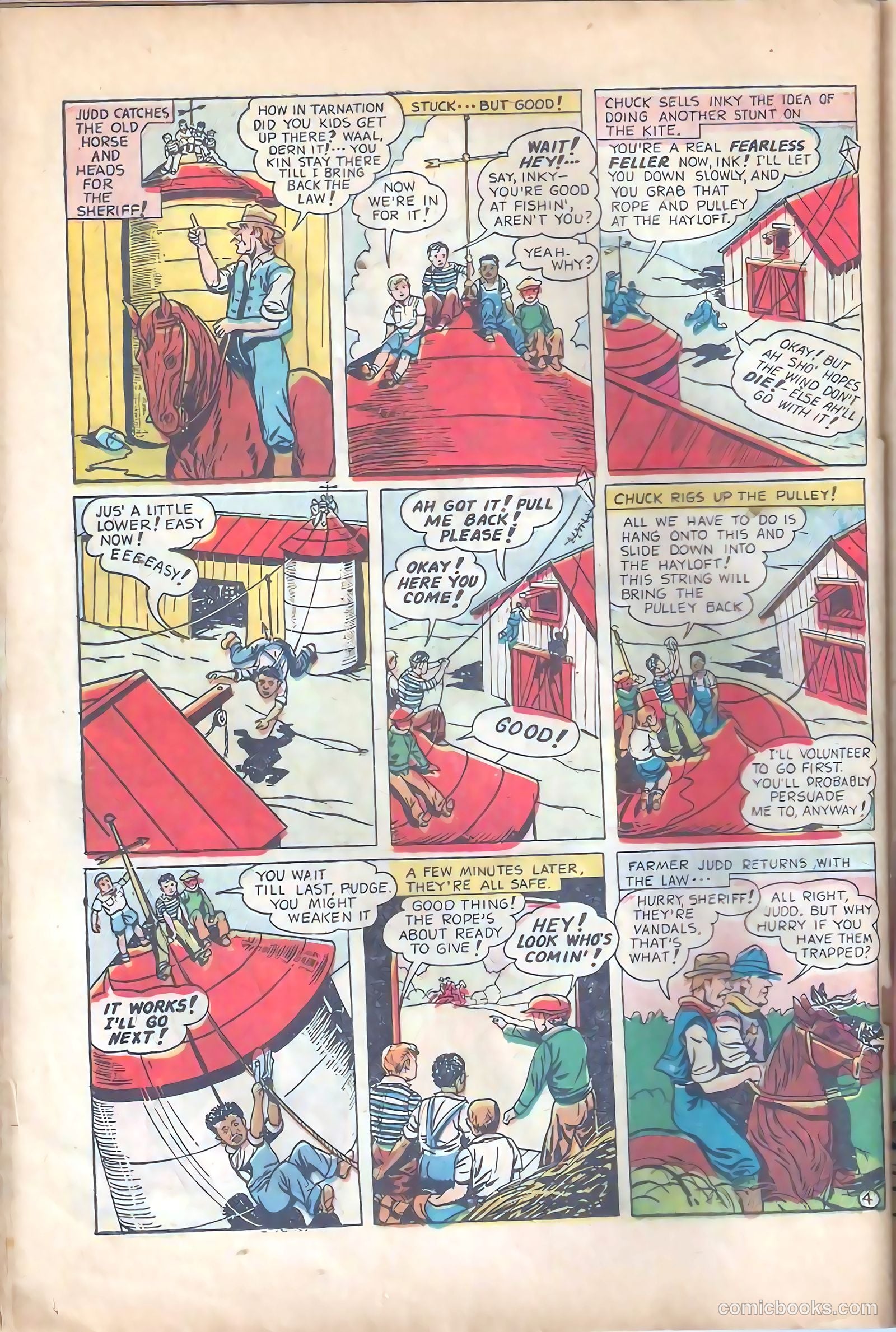 4 Most Boys #37 (1949) — page 24 of 36