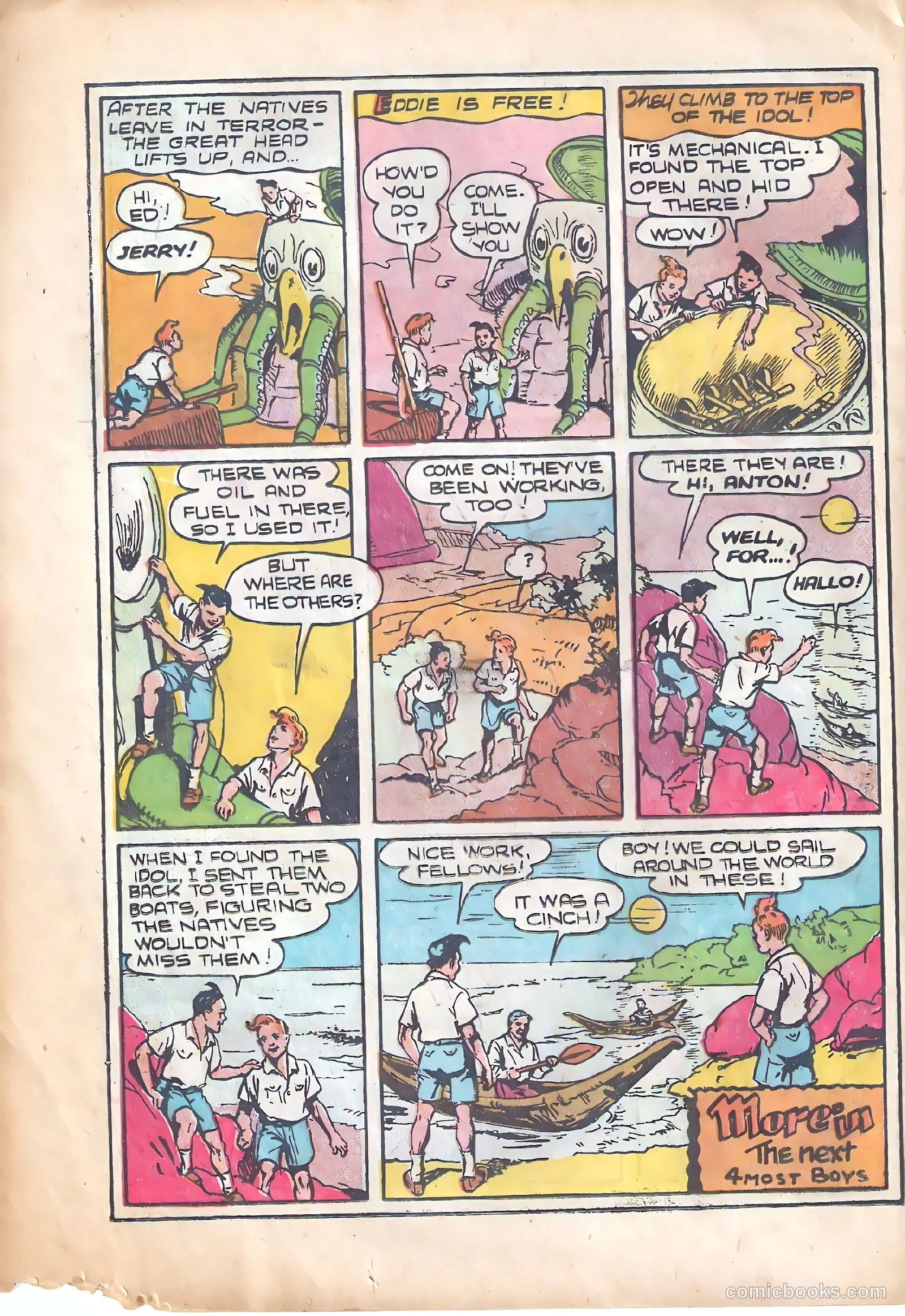 4 Most Boys #38 (1950) — page 23 of 33