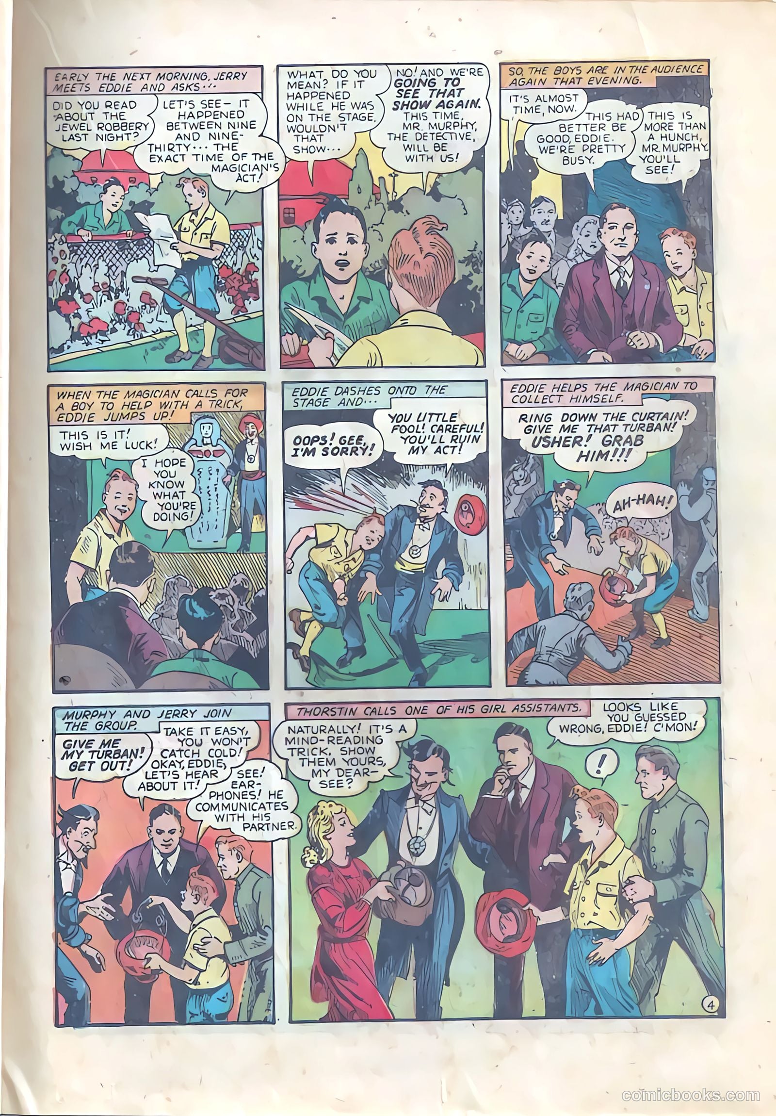4 Most Boys #39 (1950) — page 17 of 36