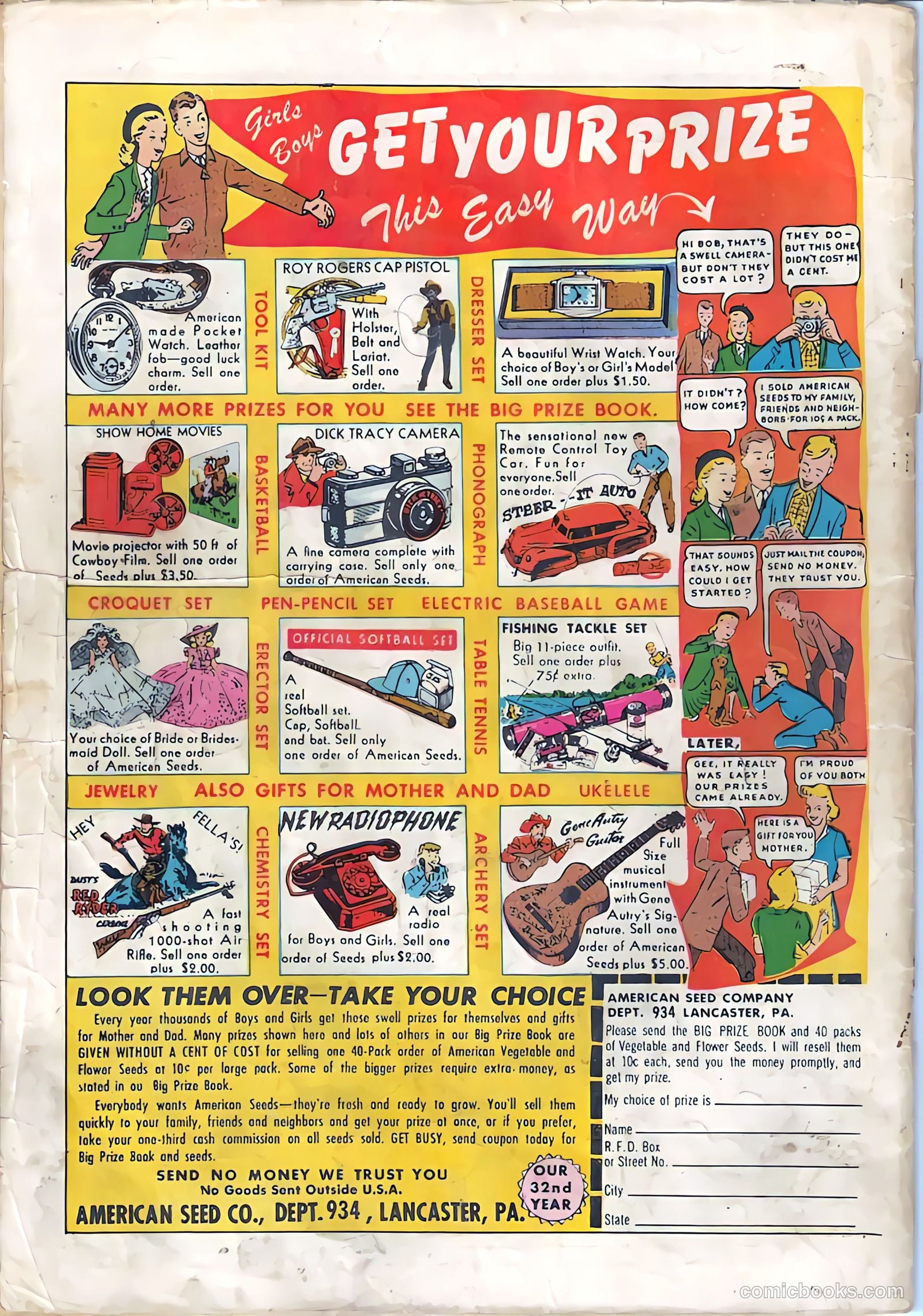 4 Most Boys #39 (1950) — page 36 of 36