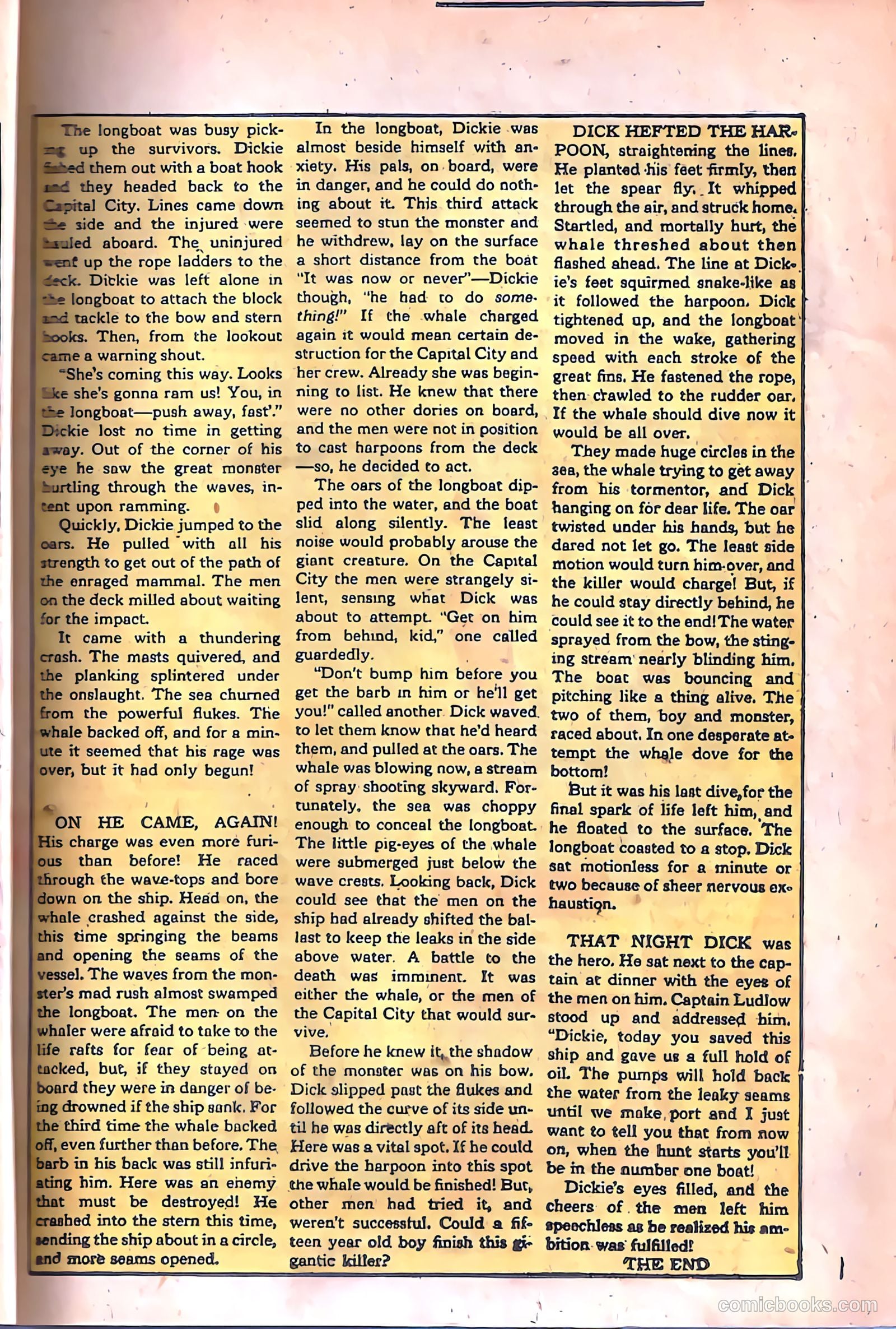 4 Most Boys #40 (1950) — page 21 of 36
