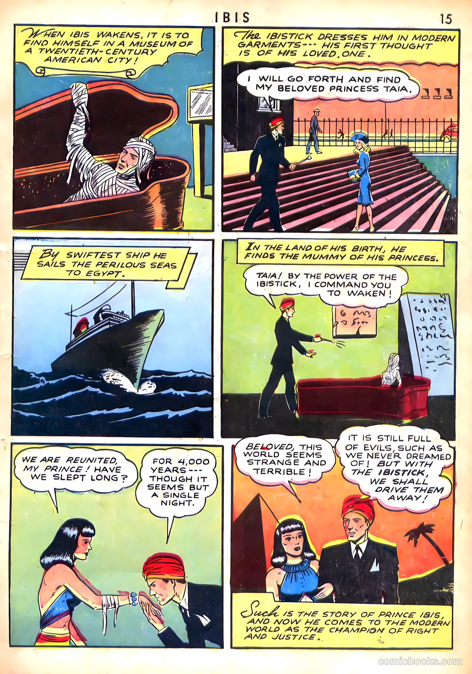 Ibis #1 (1942) — page 15 of 68