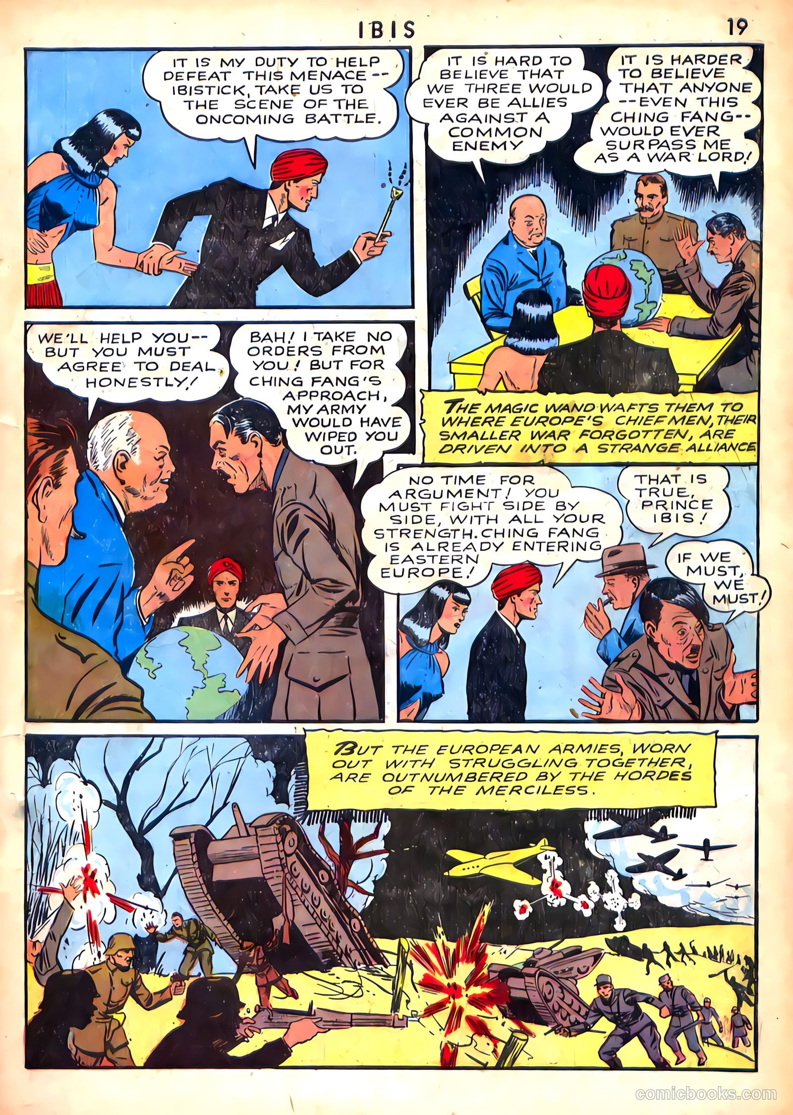 Ibis #1 (1942) — page 19 of 68