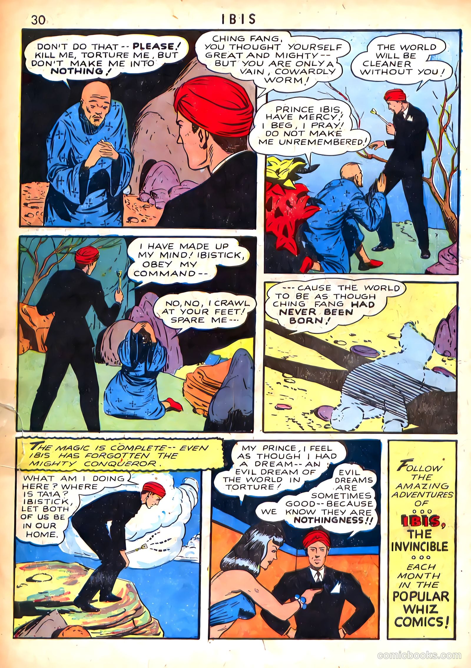 Ibis #1 (1942) — page 30 of 68