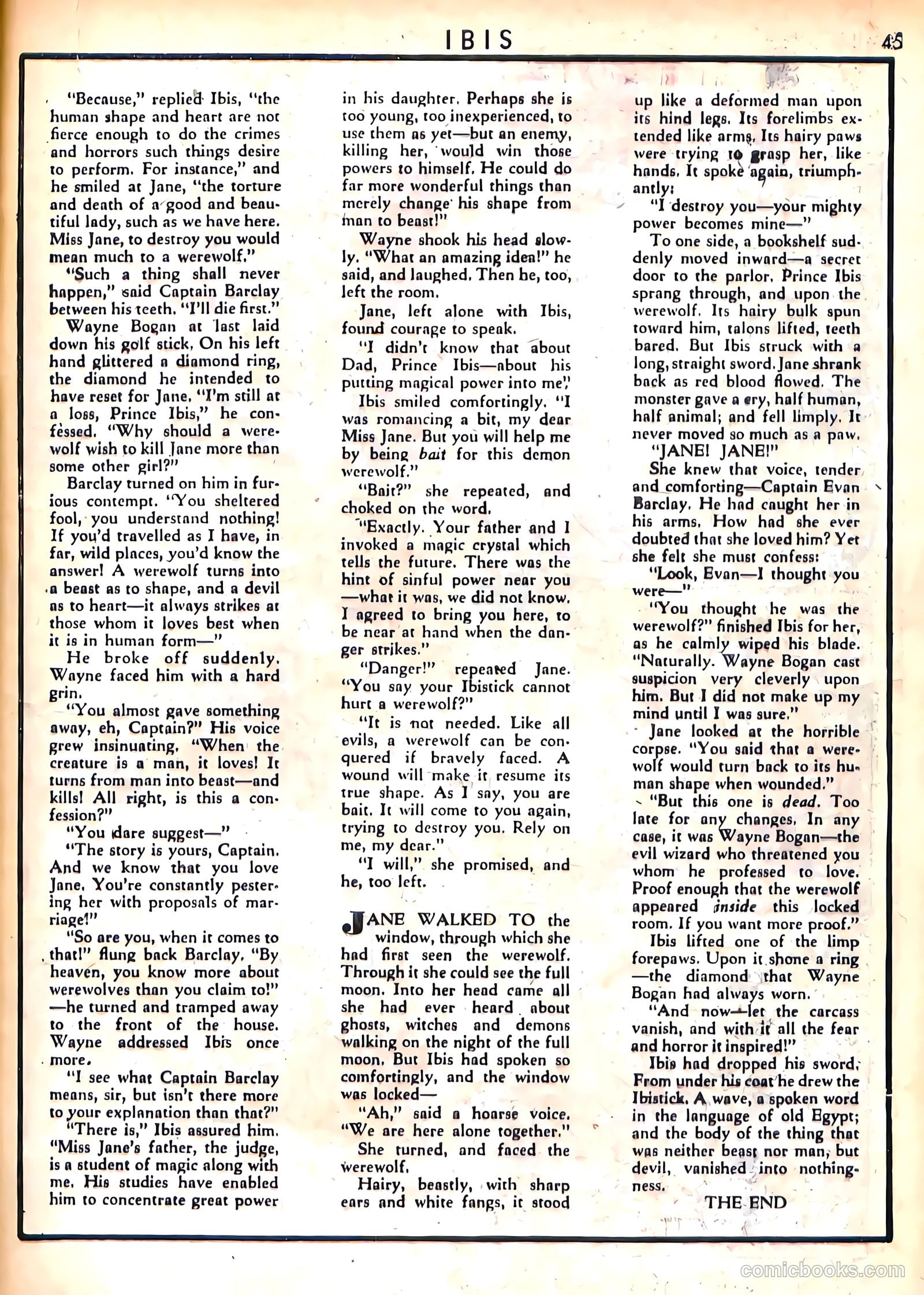 Ibis #1 (1942) — page 45 of 68