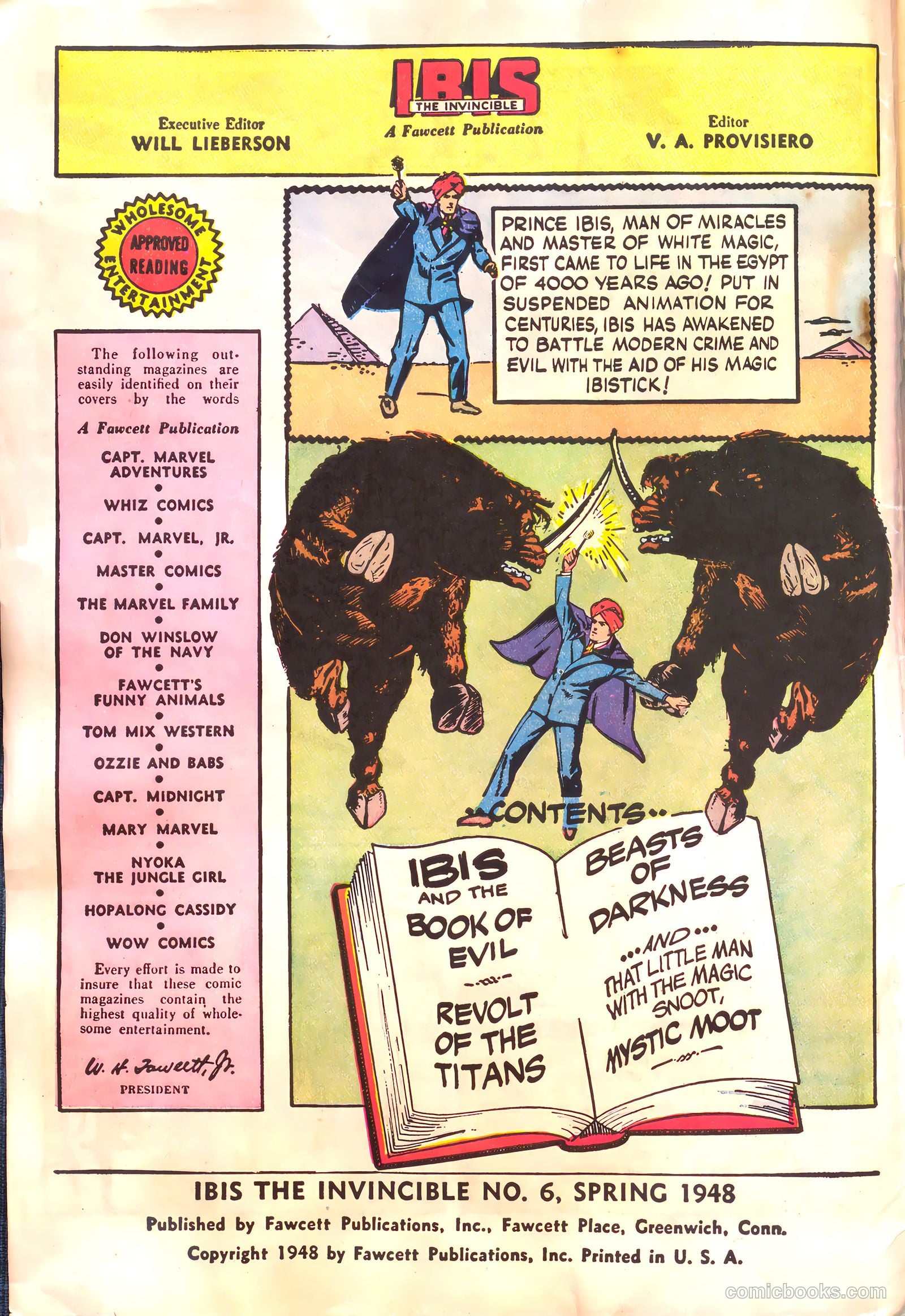 Ibis #6 (1948) — page 2 of 36