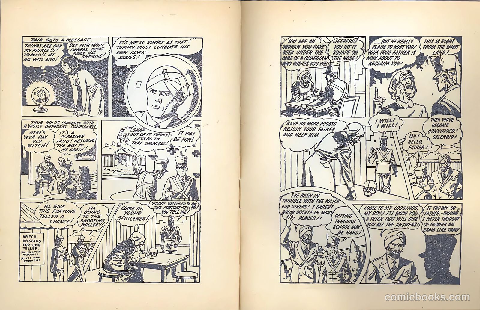 Ibis [Mighty Midget Comic] #11 (1942) — page 16 of 18