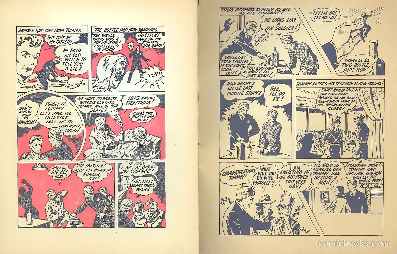 Ibis [Mighty Midget Comic] #11 (1942) — page 18 of 18