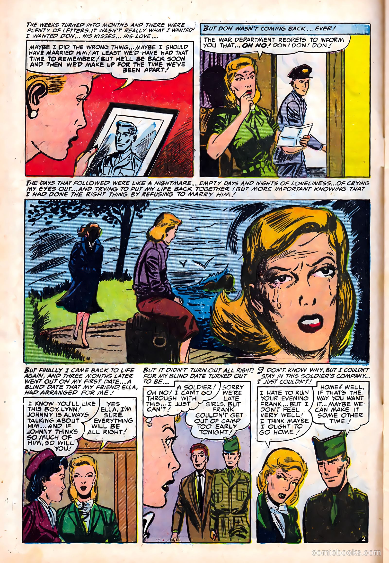 Ideal Romance #3 (1954) — page 4 of 36