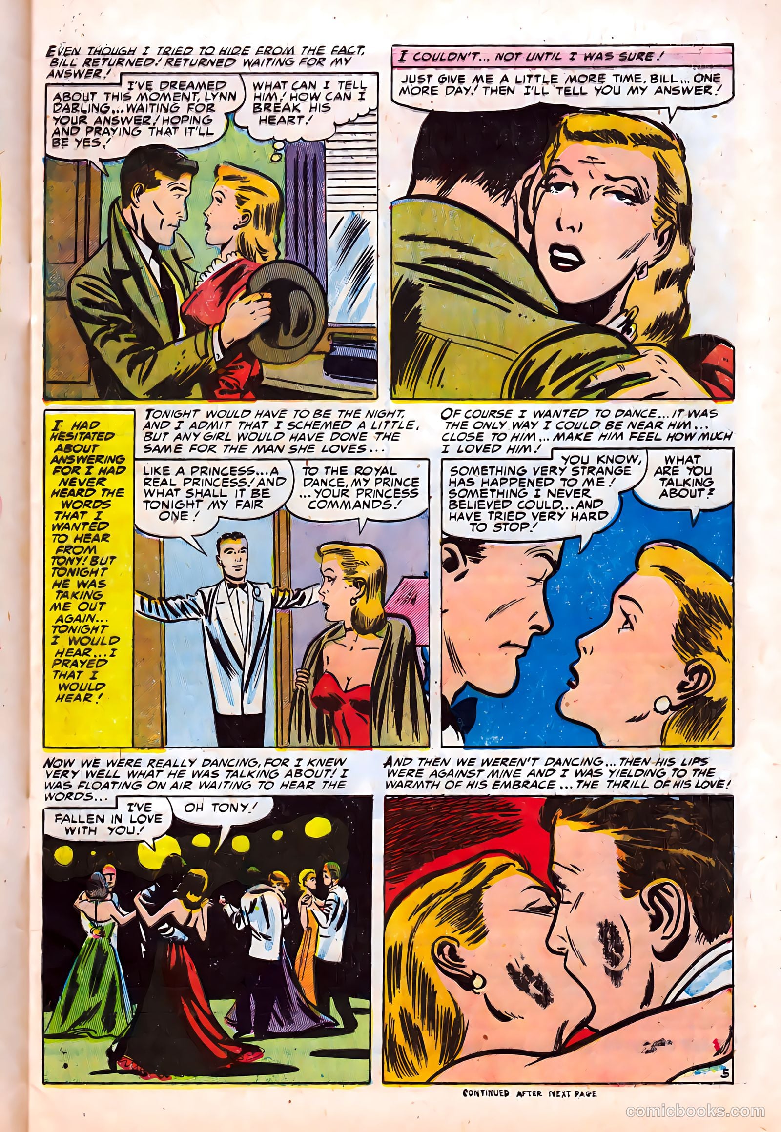 Ideal Romance #3 (1954) — page 7 of 36