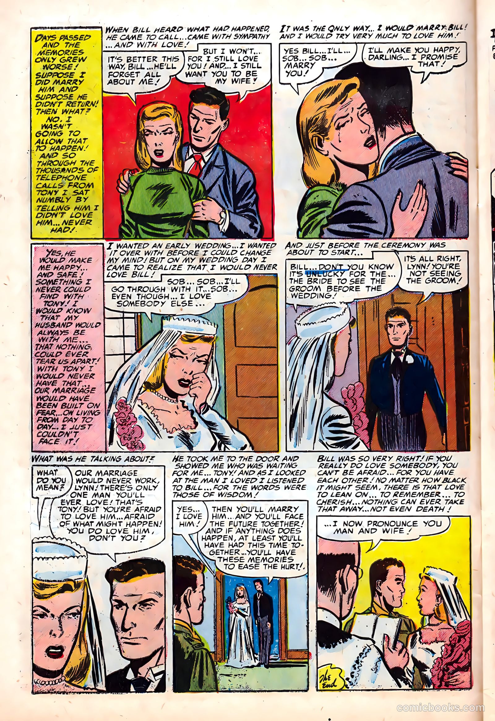 Ideal Romance #3 (1954) — page 10 of 36