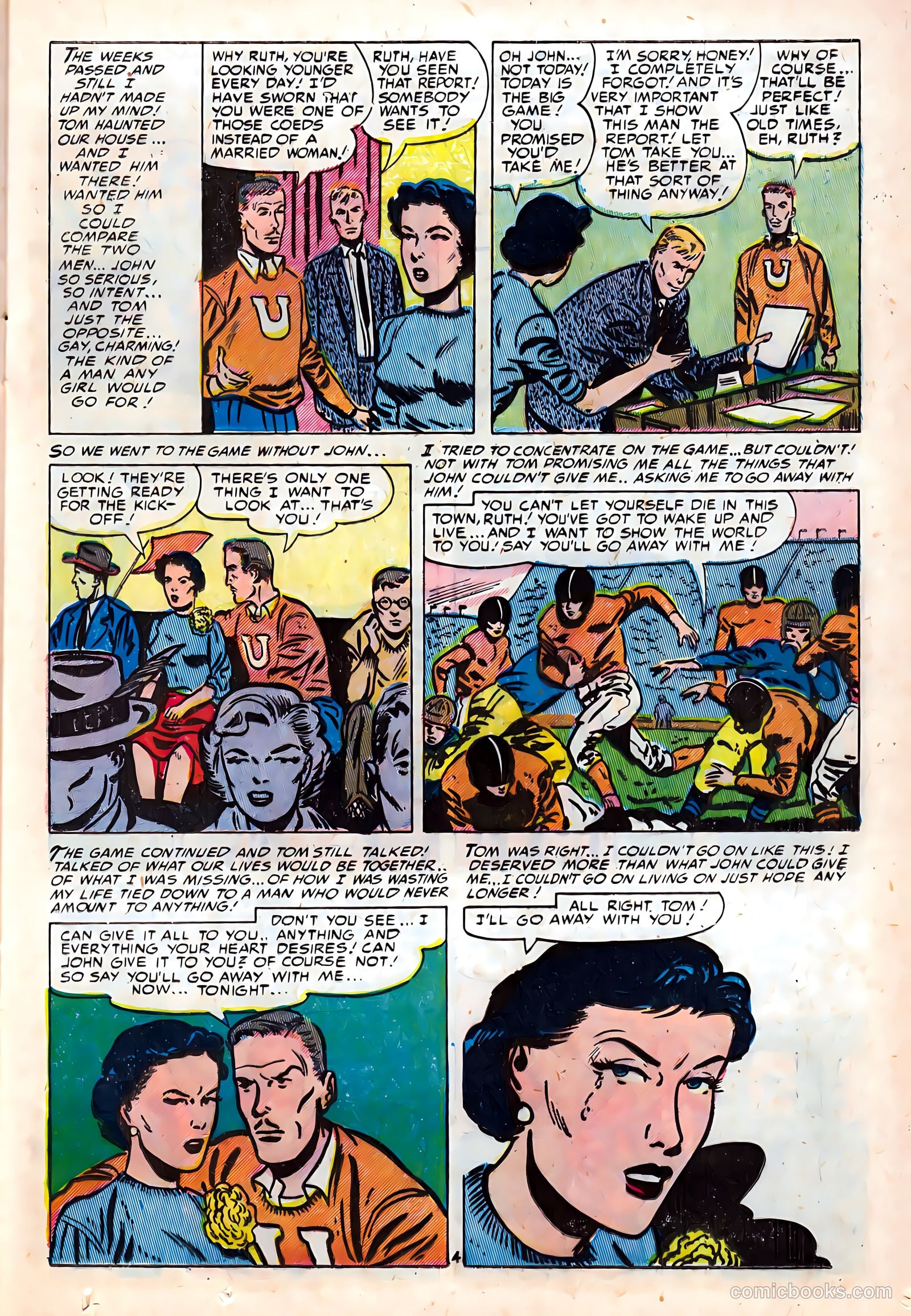 Ideal Romance #3 (1954) — page 15 of 36
