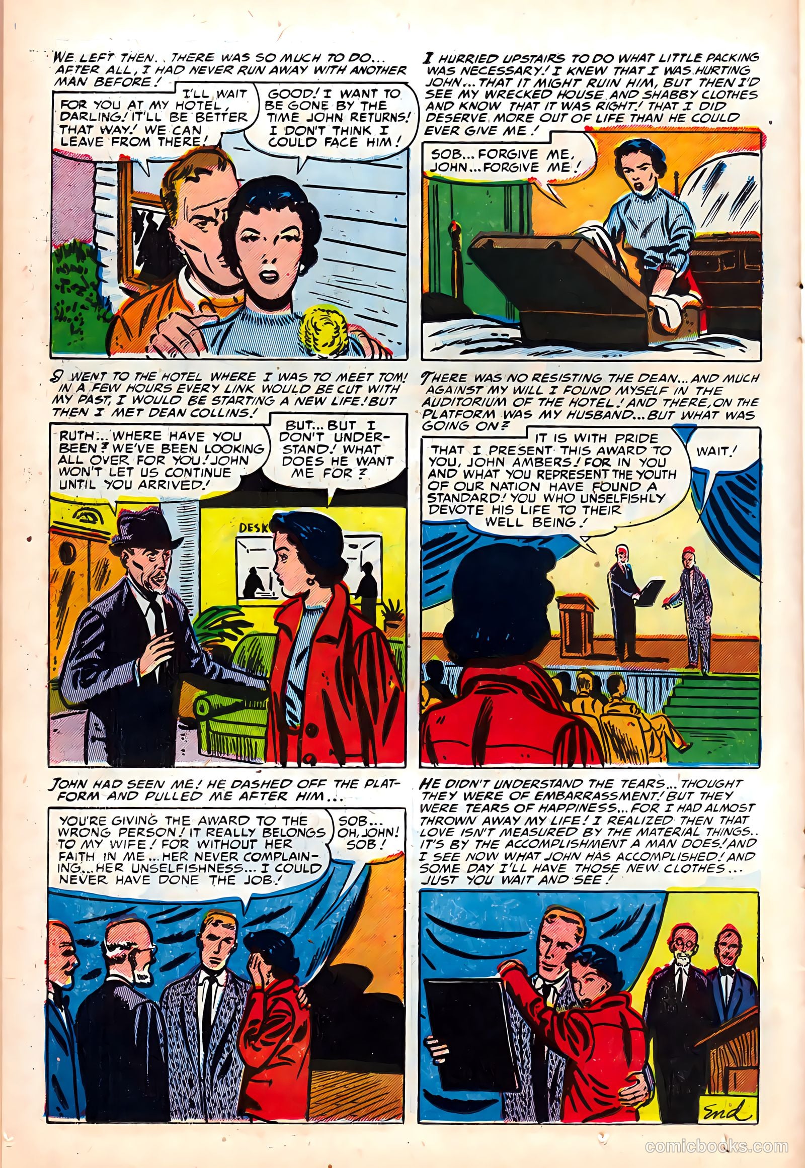 Ideal Romance #3 (1954) — page 16 of 36